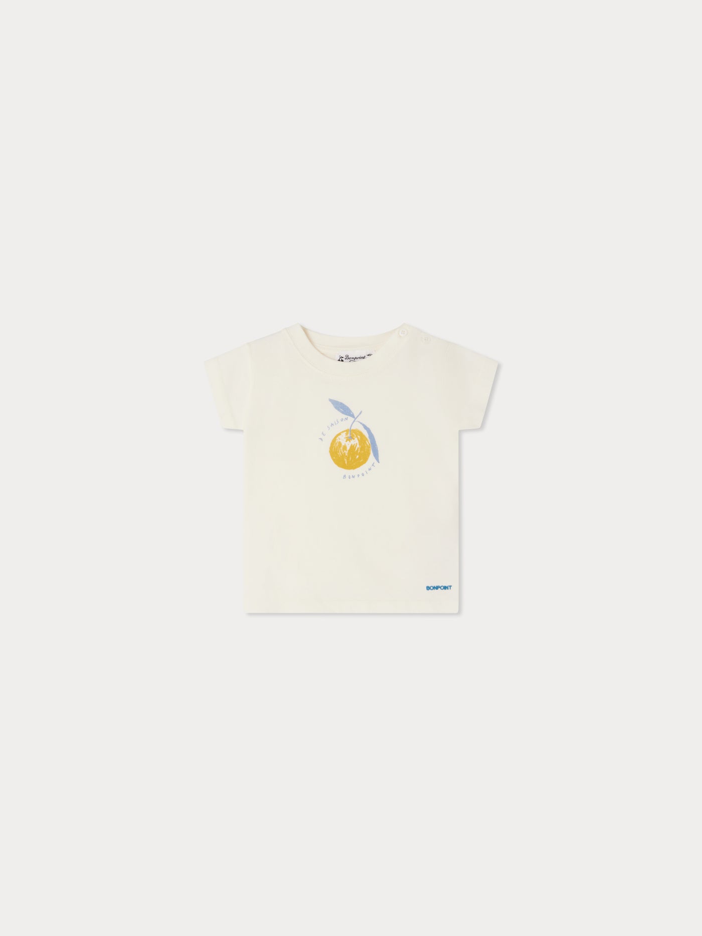 Tom t-shirt with citrus print in organic cotton