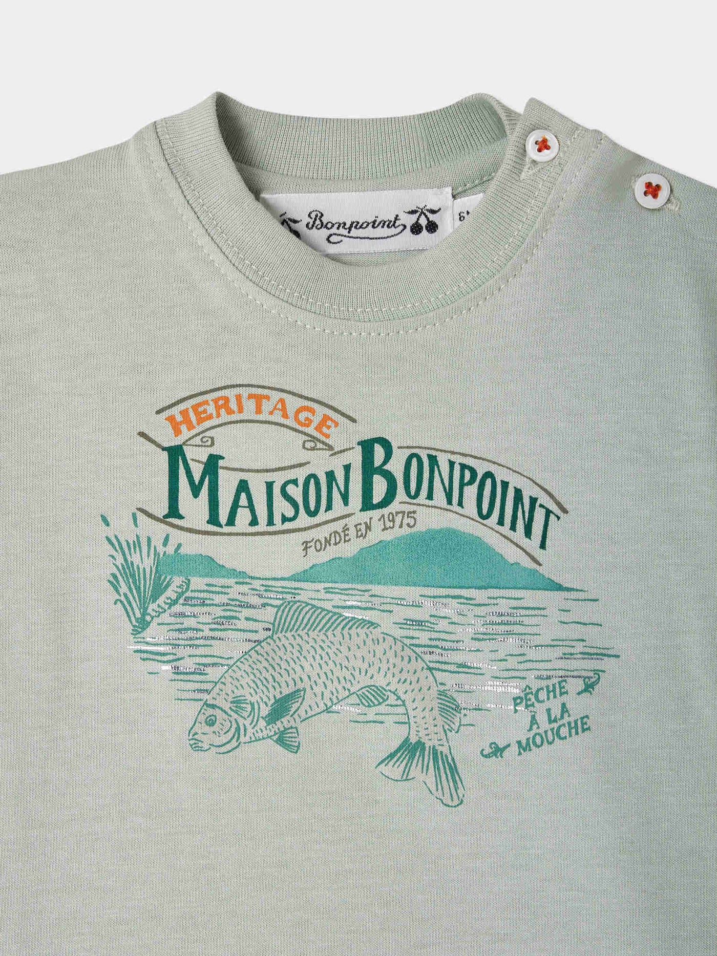 Tom t-shirt with fish print