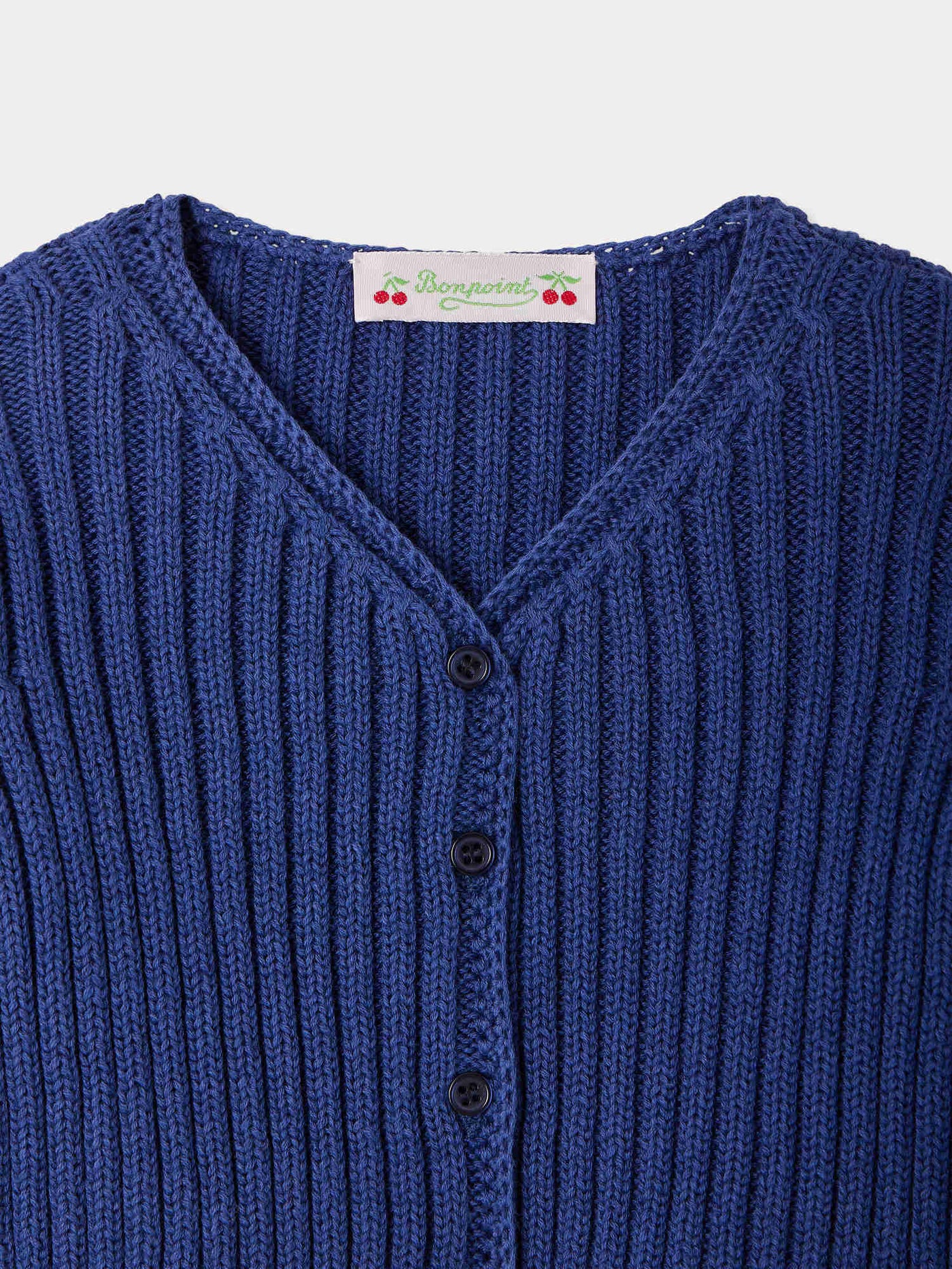 Amana ribbed wool cardigan