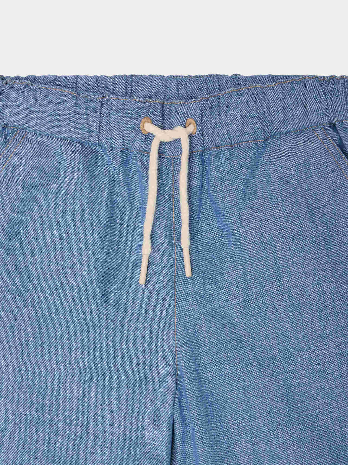 Elgar shorts in organic cotton chambray