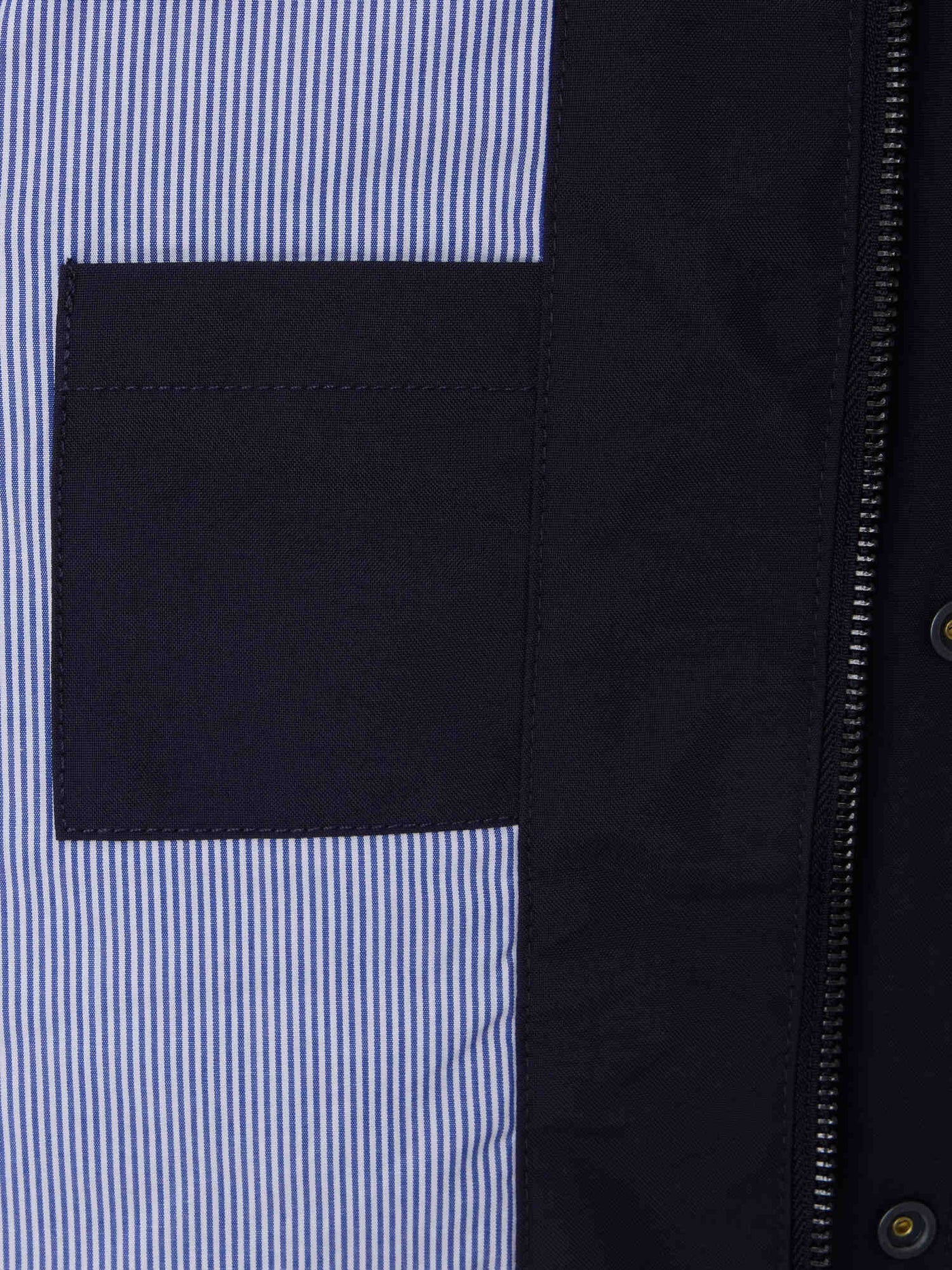 Luther quilted parka with removable hood