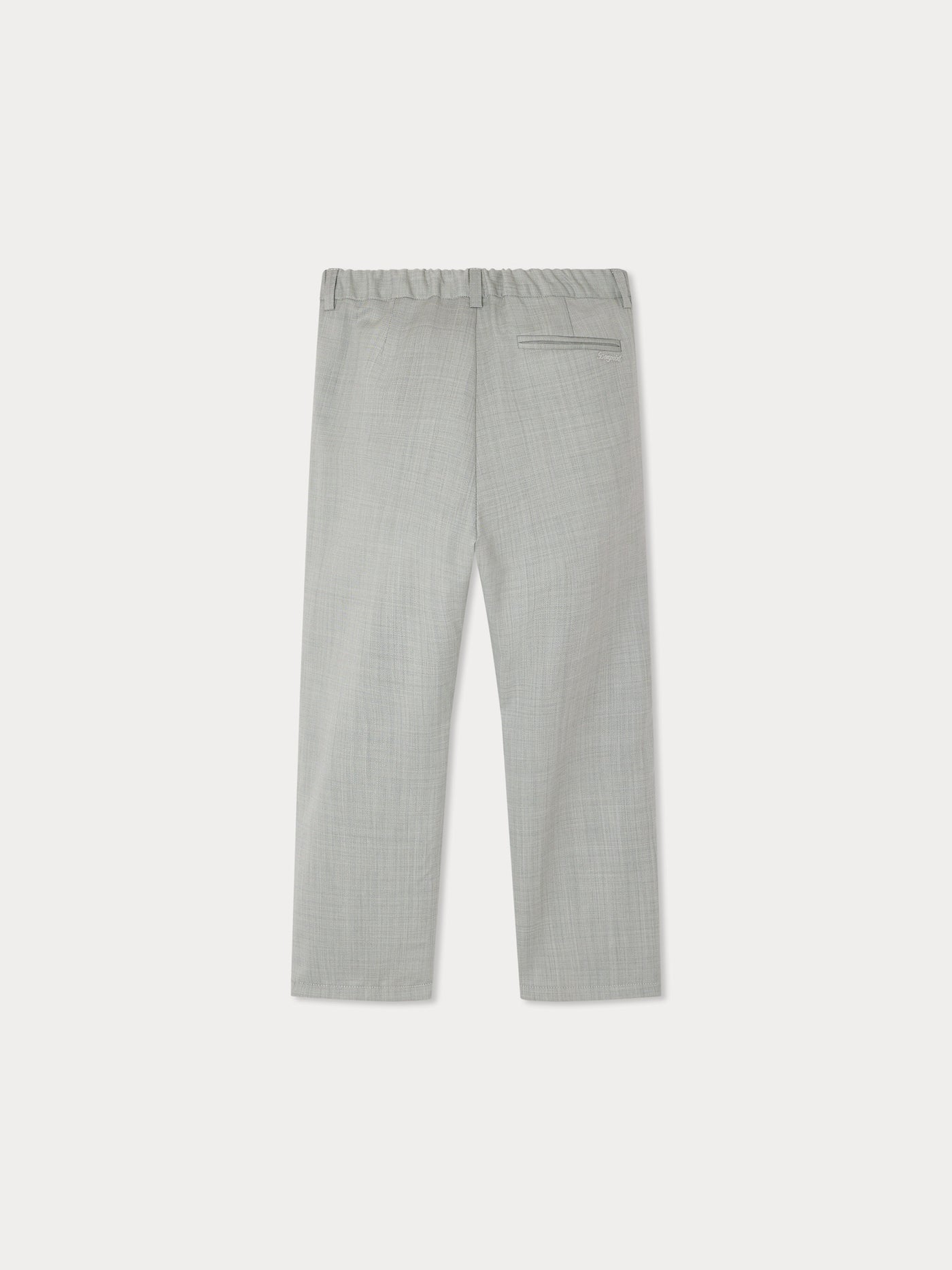Stephen chino pleated suit trousers