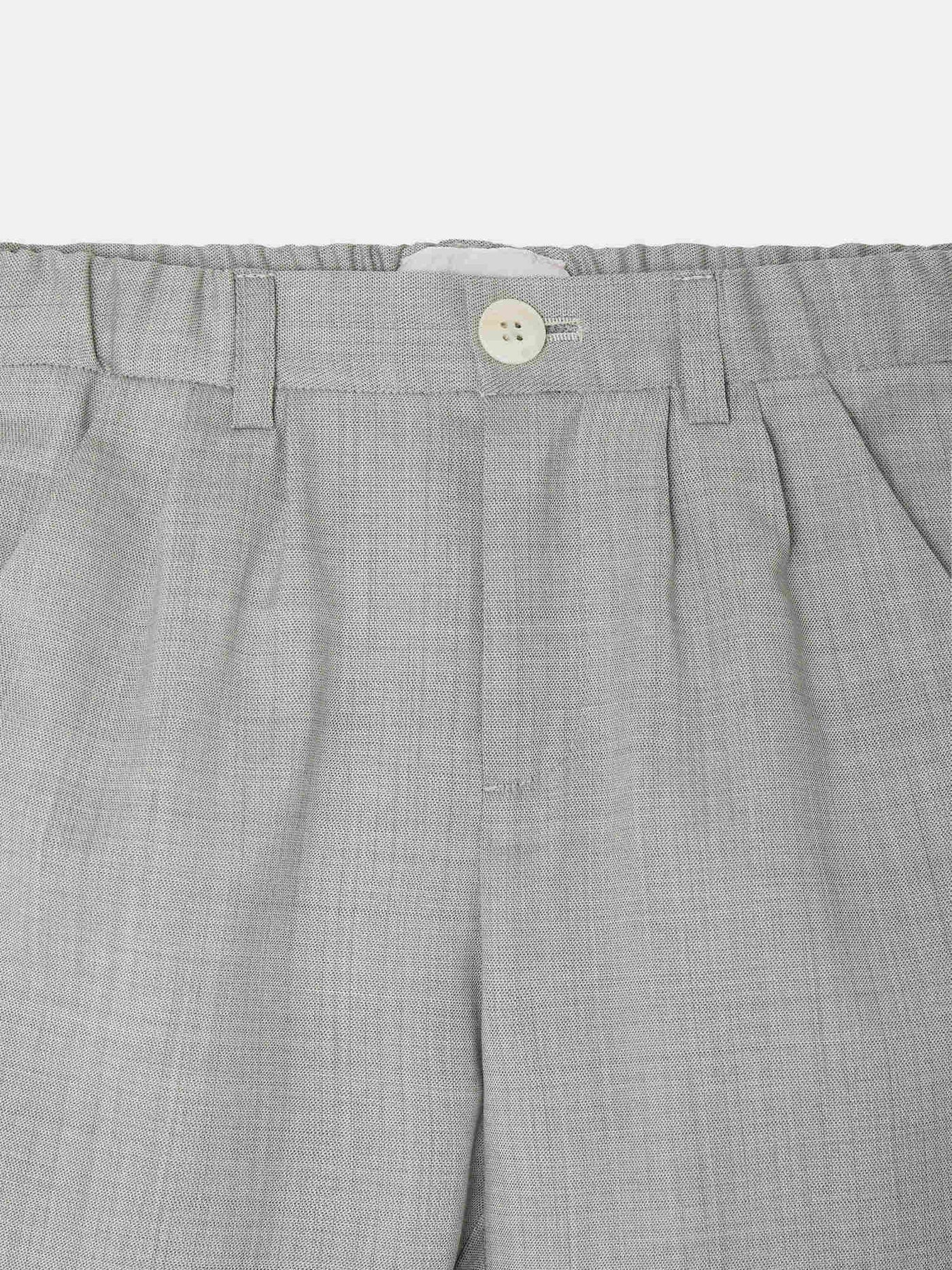 Stephen chino pleated suit trousers