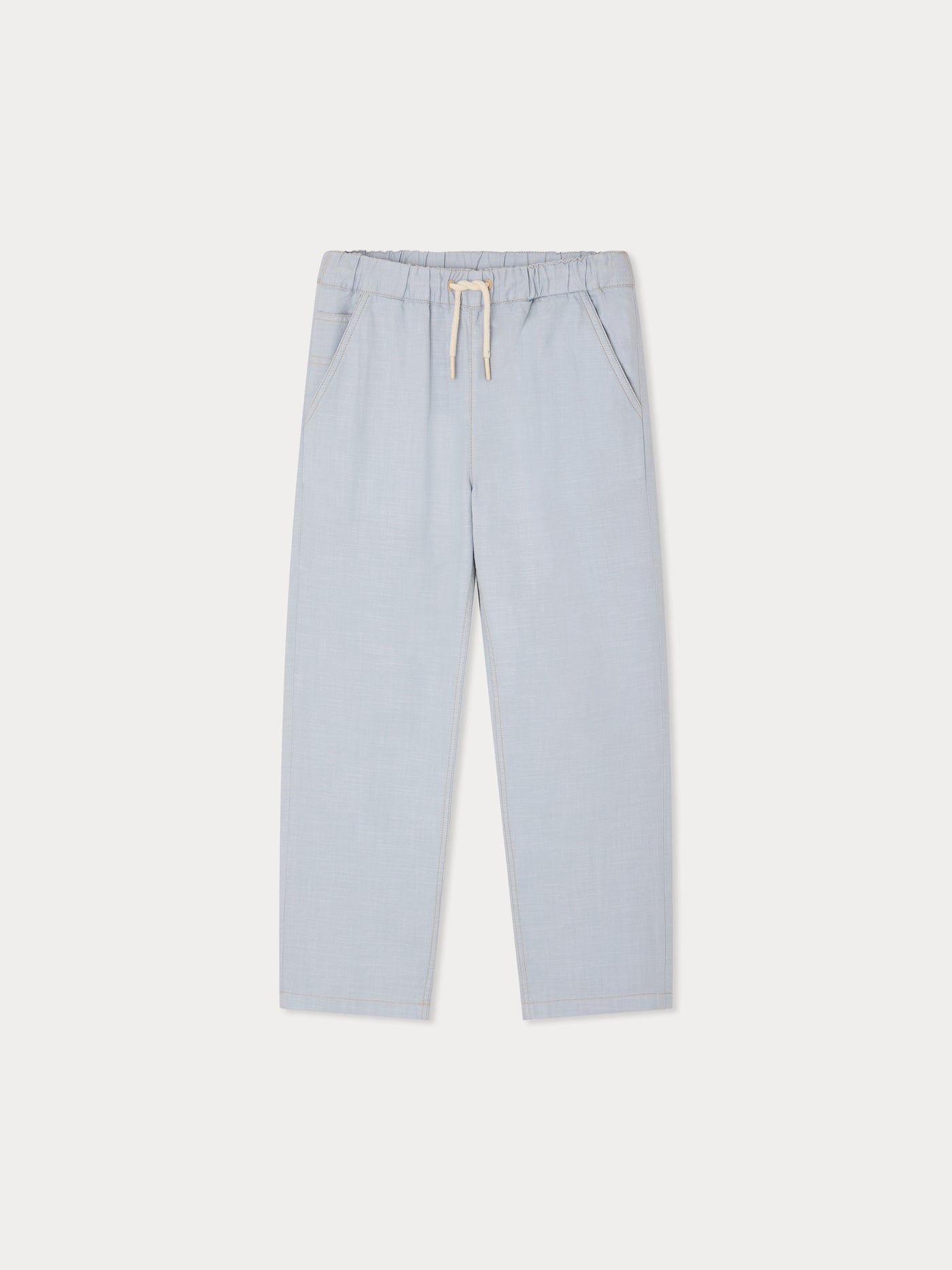 Connel chambray trousers in organic cotton