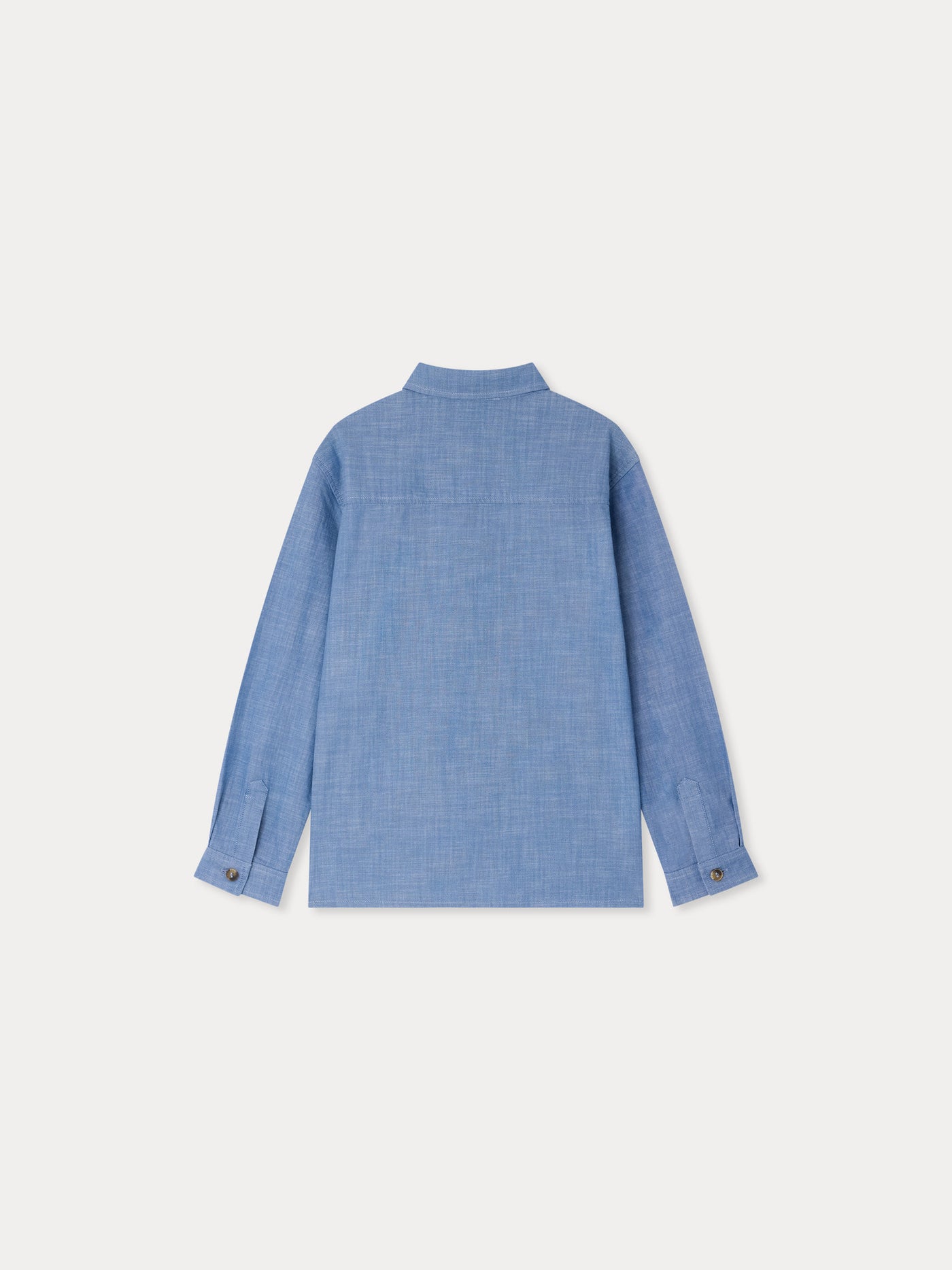 Eddy shirt in organic cotton chambray