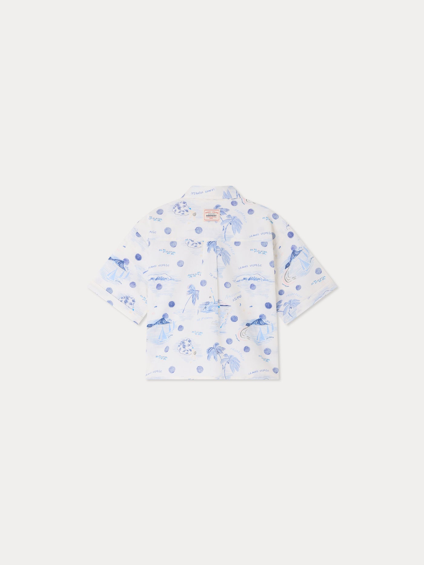 Erian shirt in organic cotton poplin