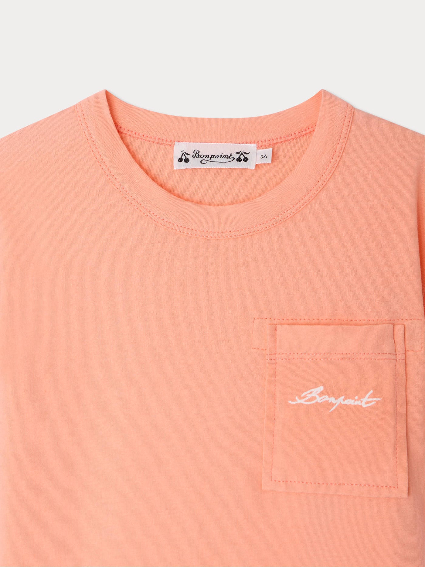 Elrador coral organic cotton T-shirt