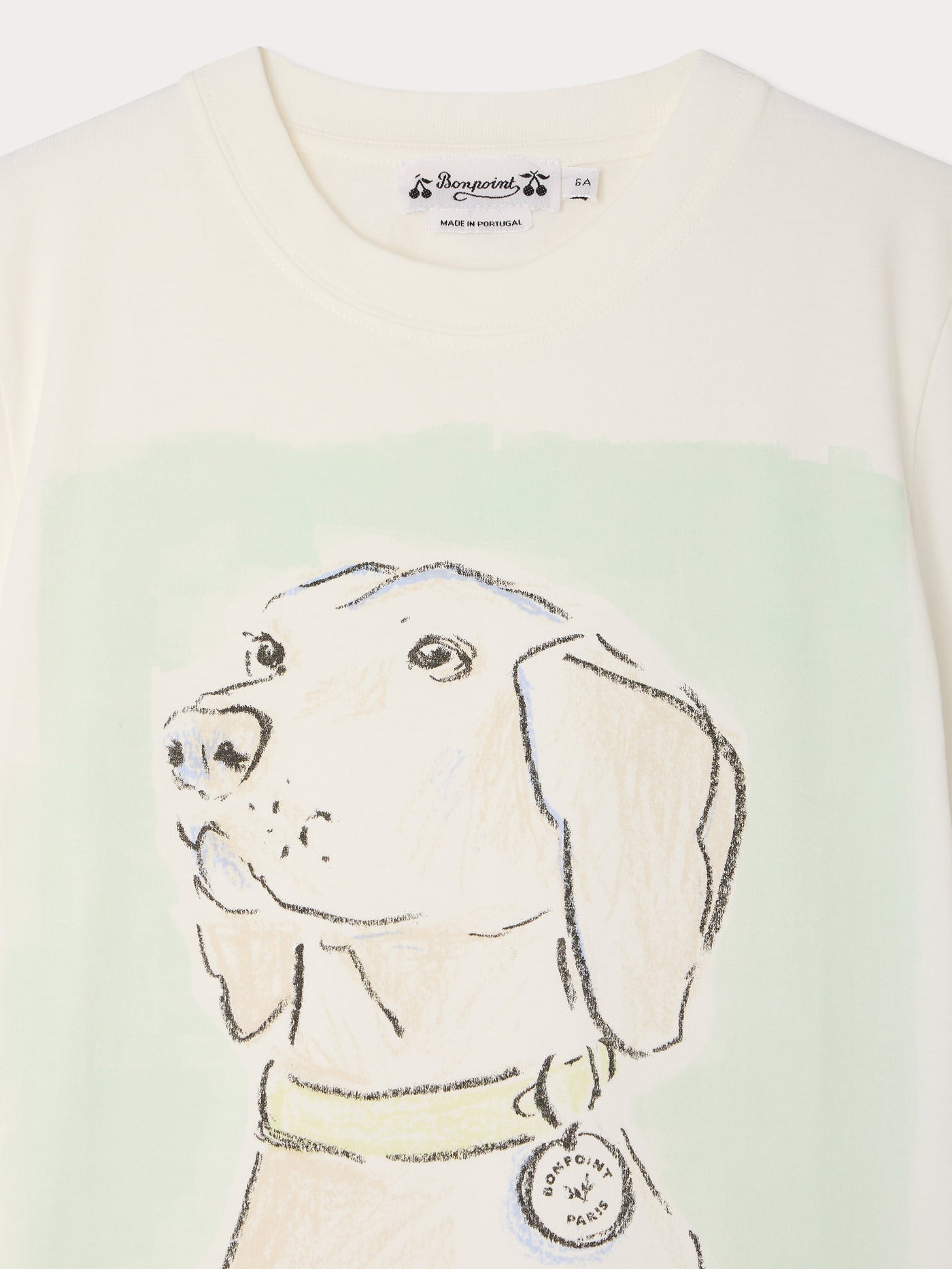 Thibald forte-tête printed t-shirt in organic cotton