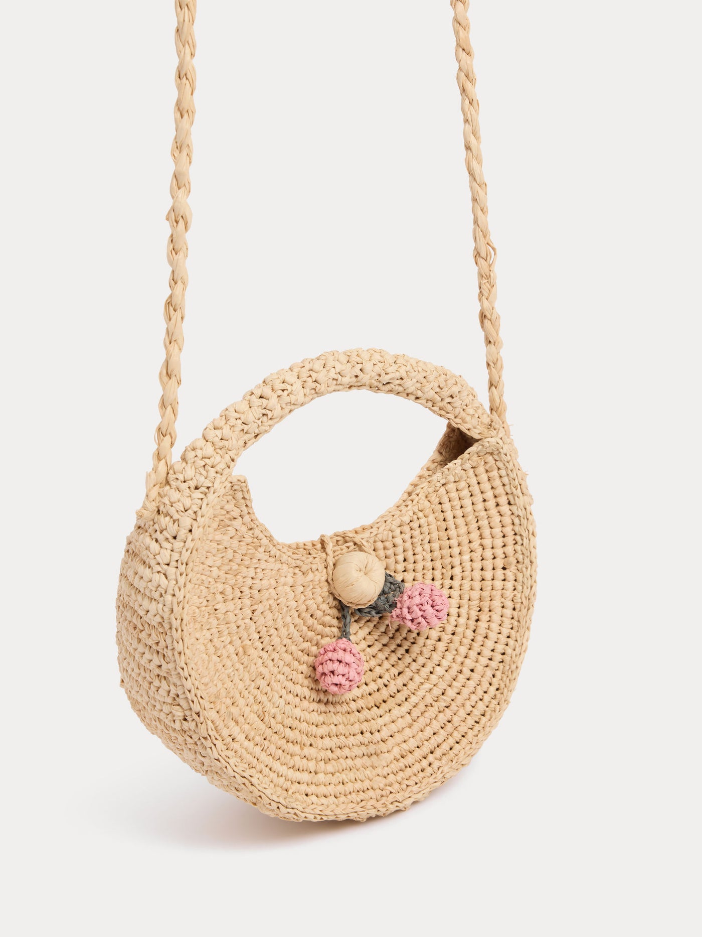 Handmade Loulou raffia bag