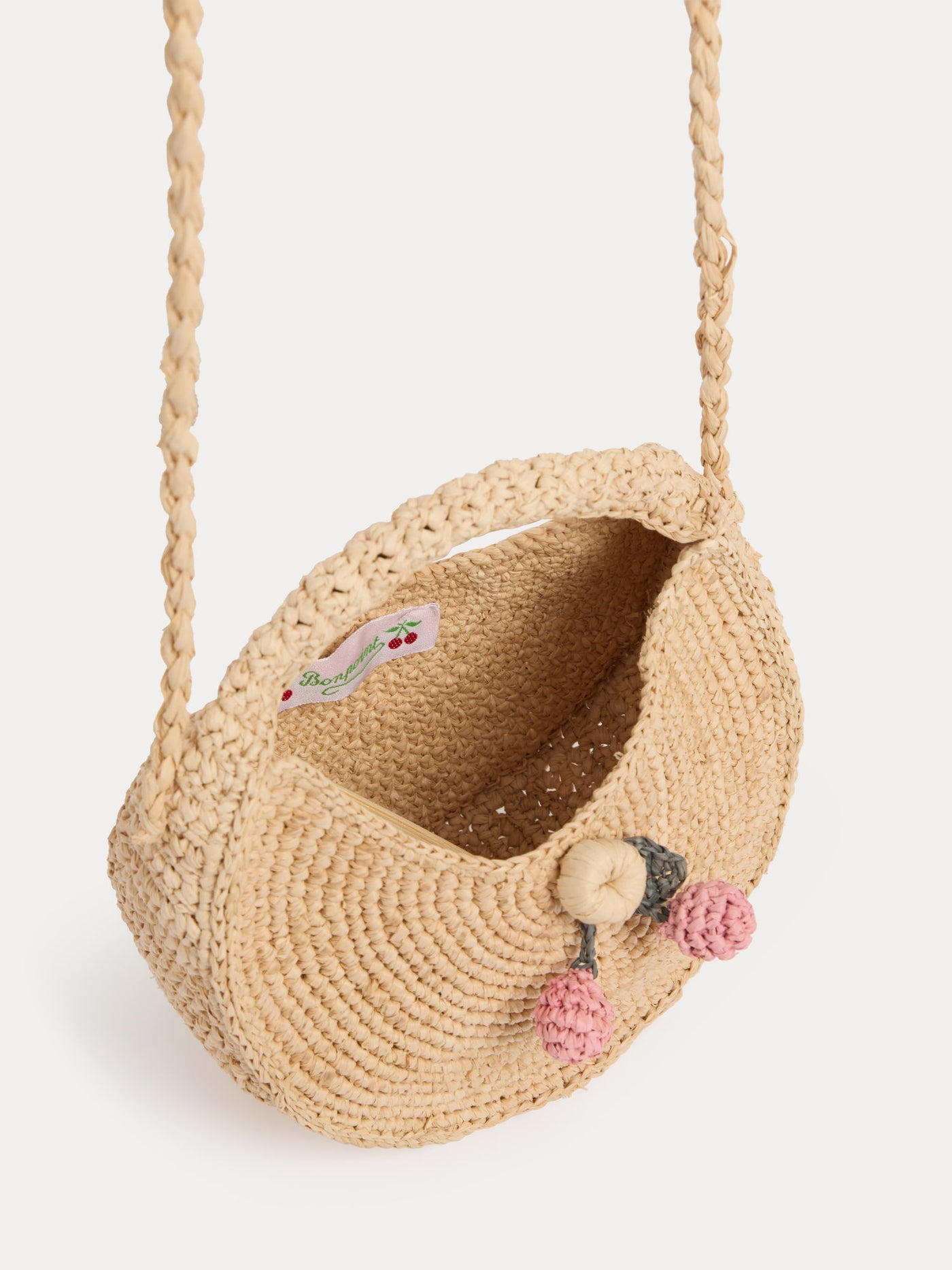 Handmade Loulou raffia bag