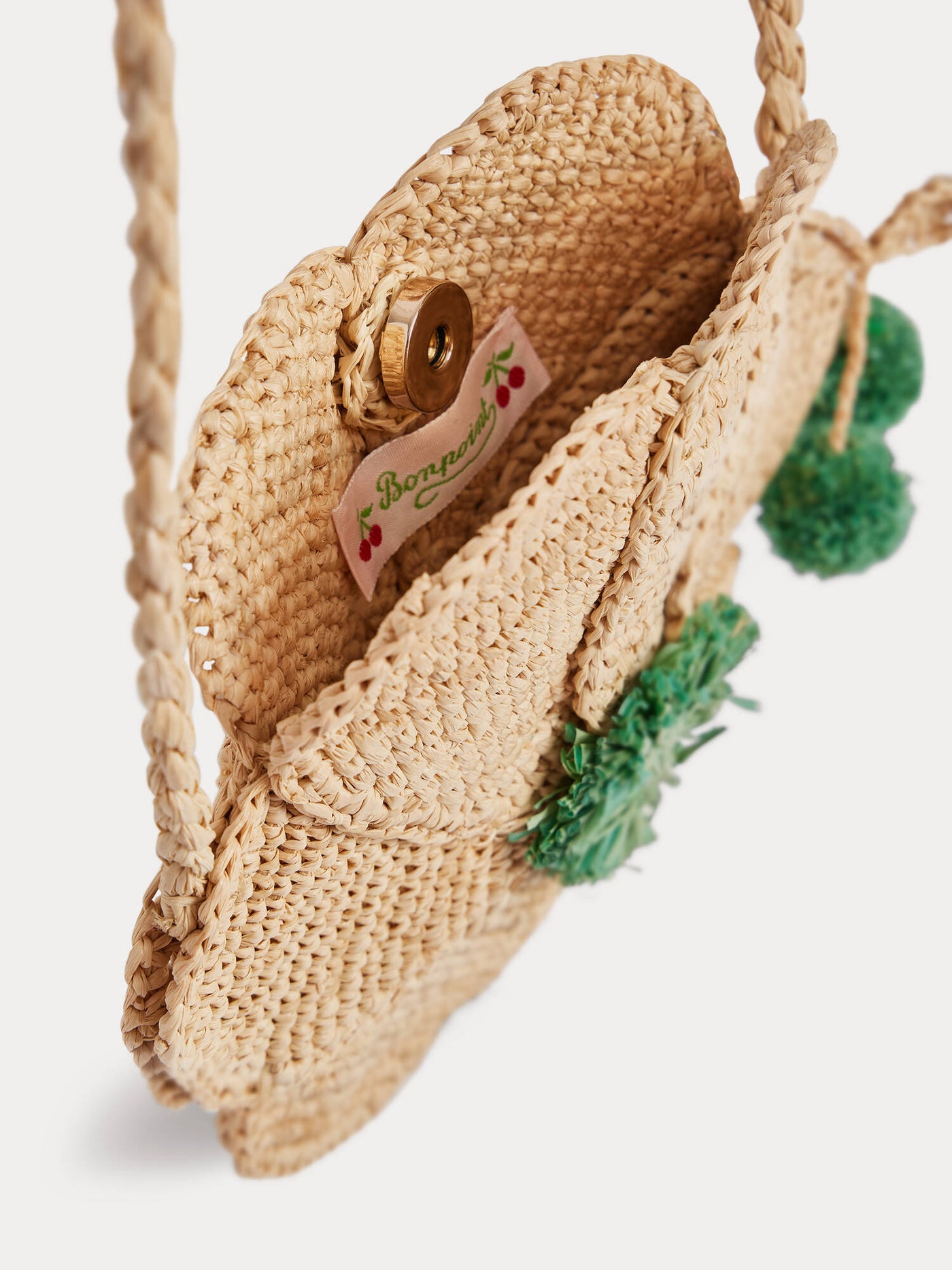 Handmade raffia Jordanie bag