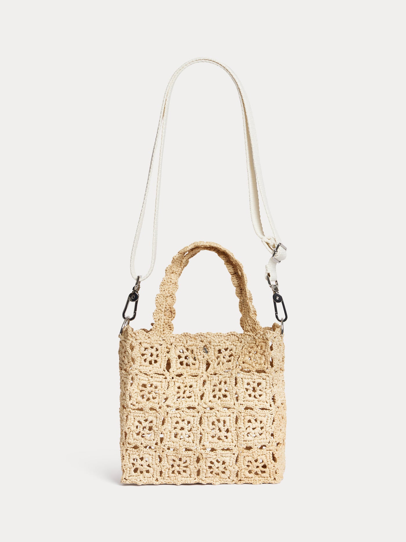 Handmade raffia Lito bag