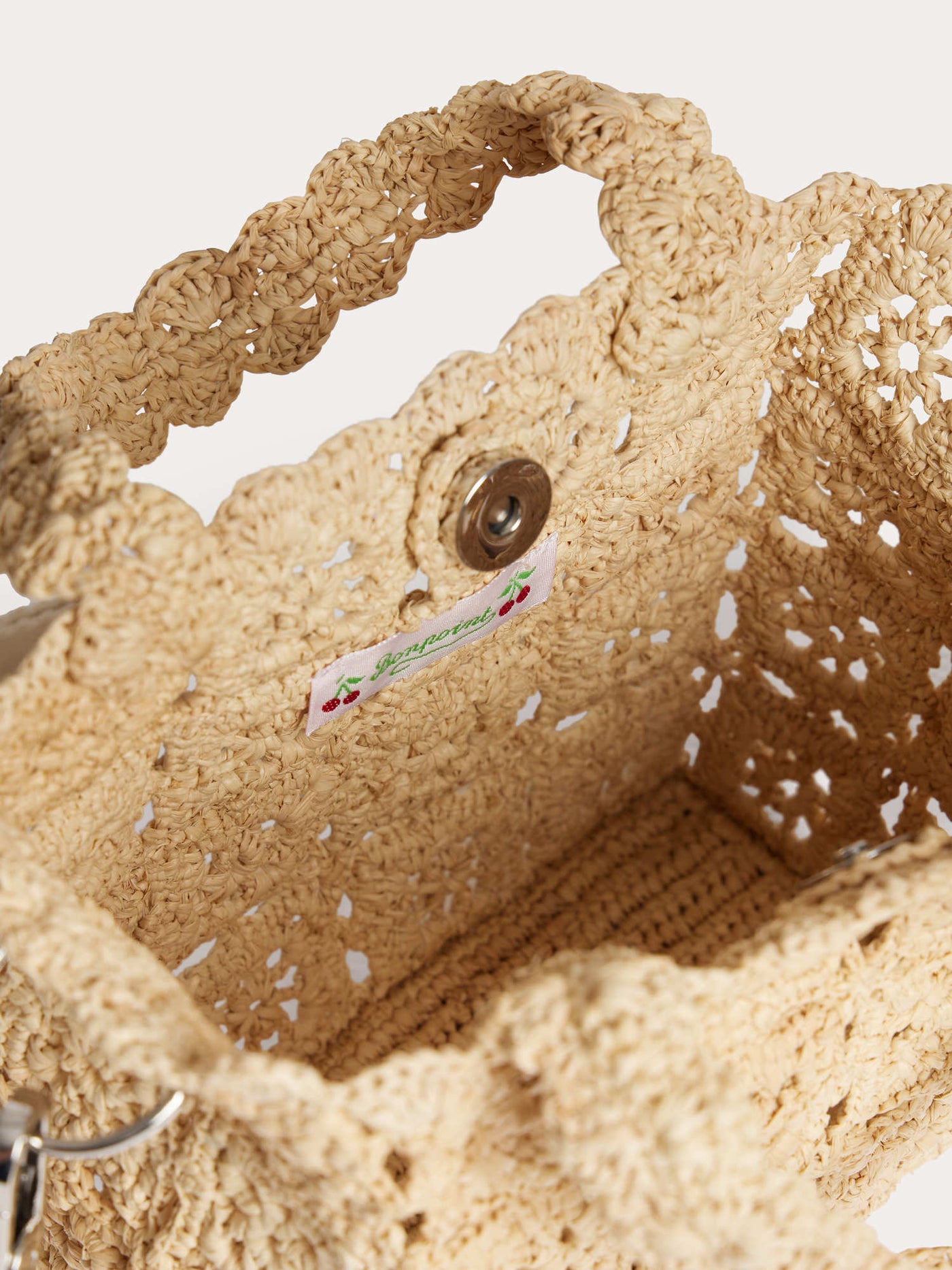 Handmade raffia Lito bag