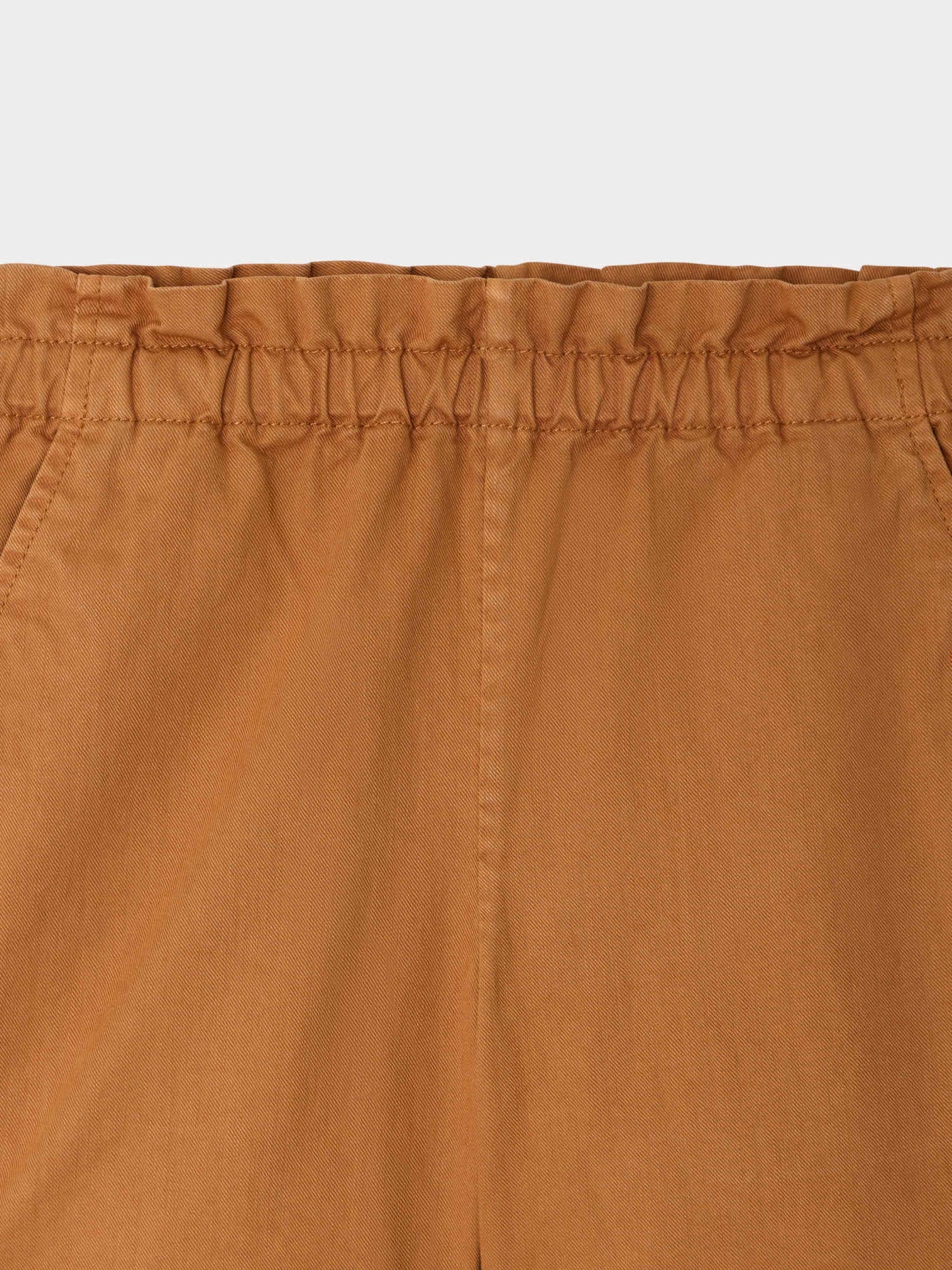 Leslie nutmeg shorts in organic cotton