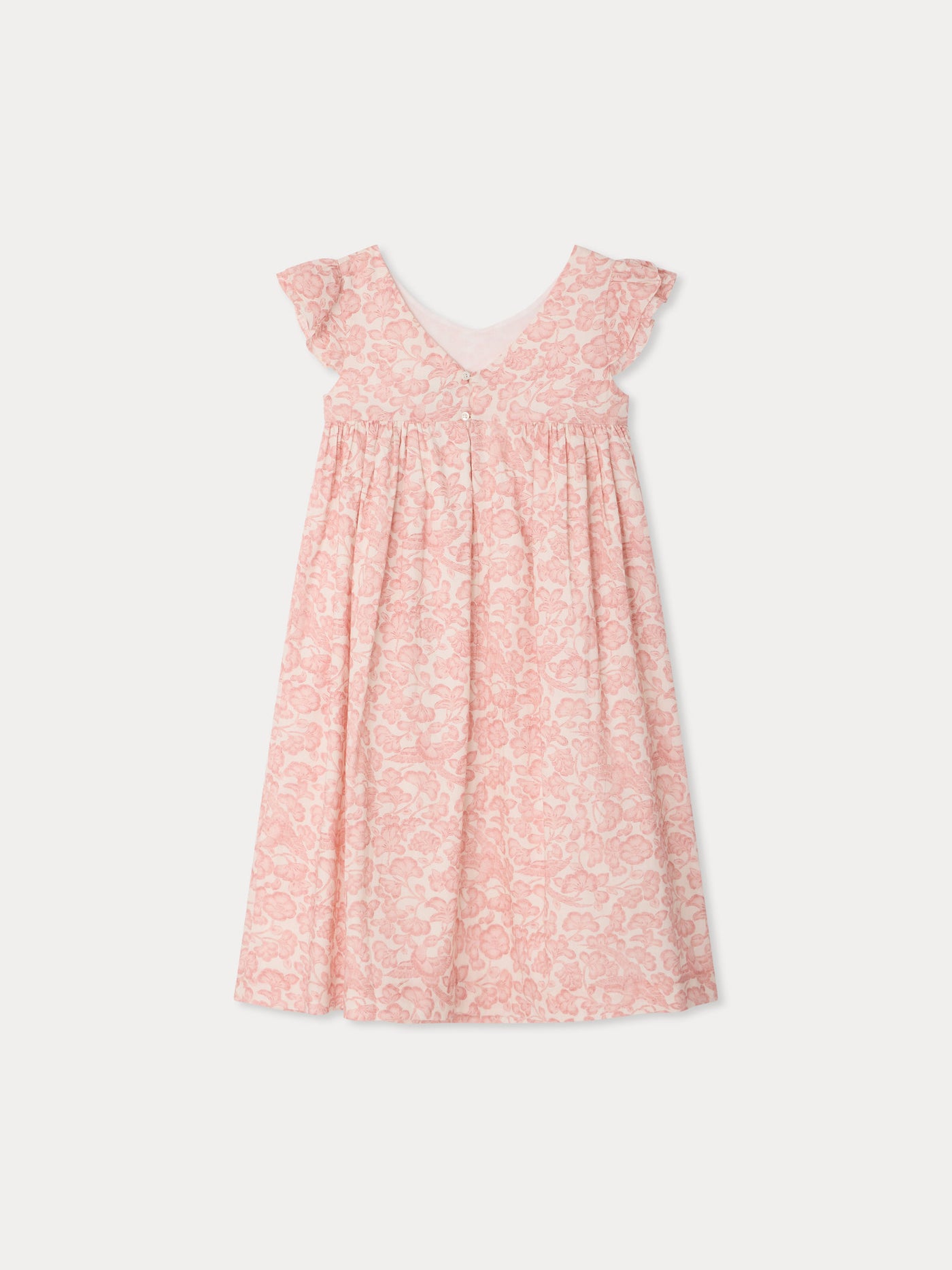 Galantine dress in organic cotton voile