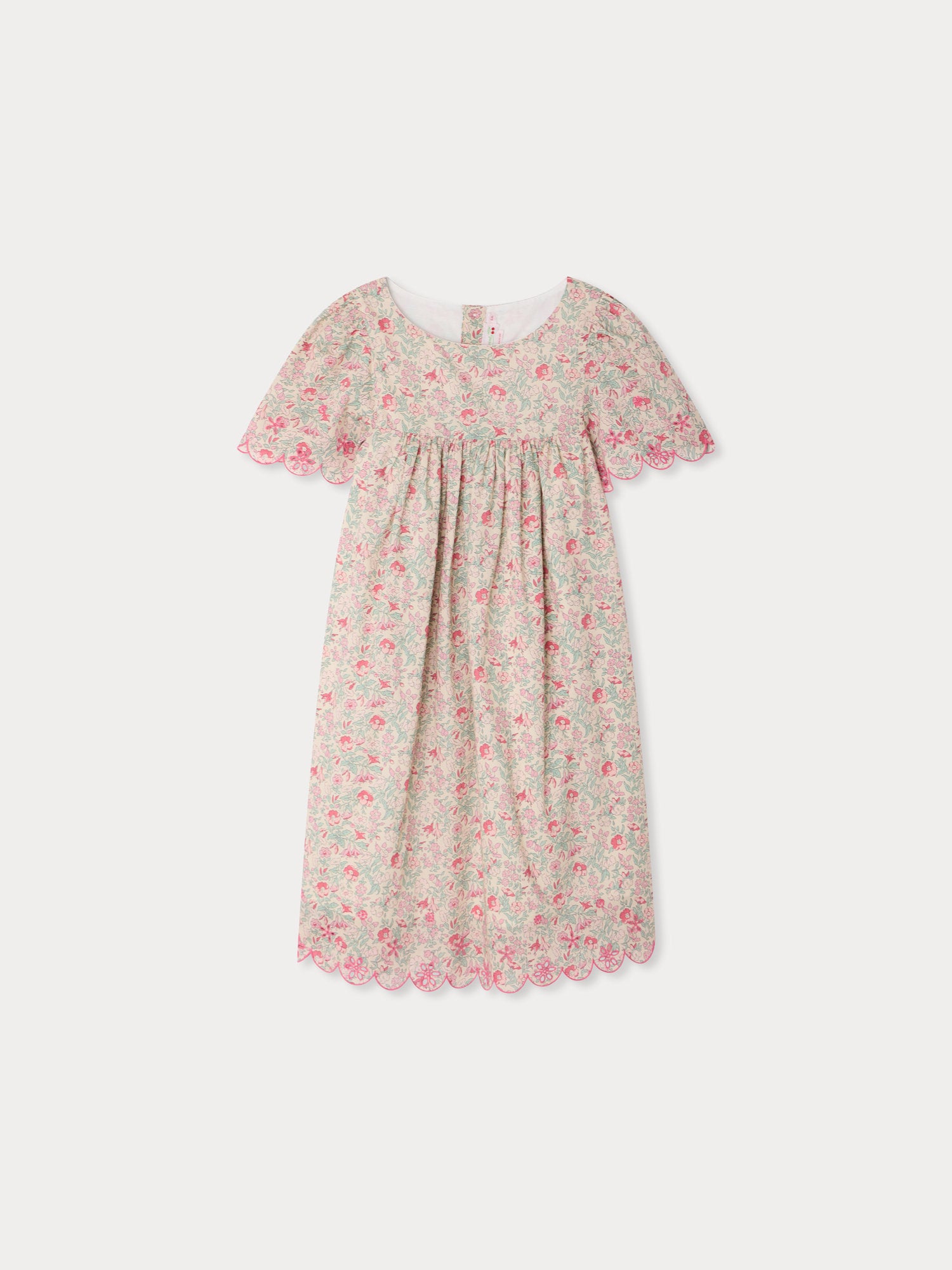 Bonpoint ♡ リバティ スモッキング ブラウス 12A Girl - Liberty • Bonpoint