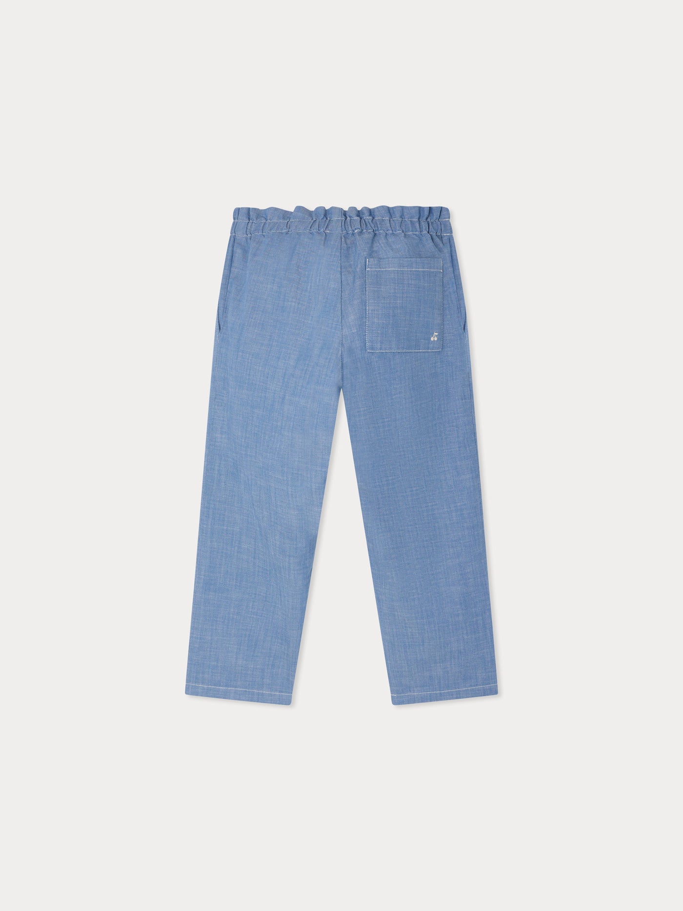 July chambray trousers in organic cotton