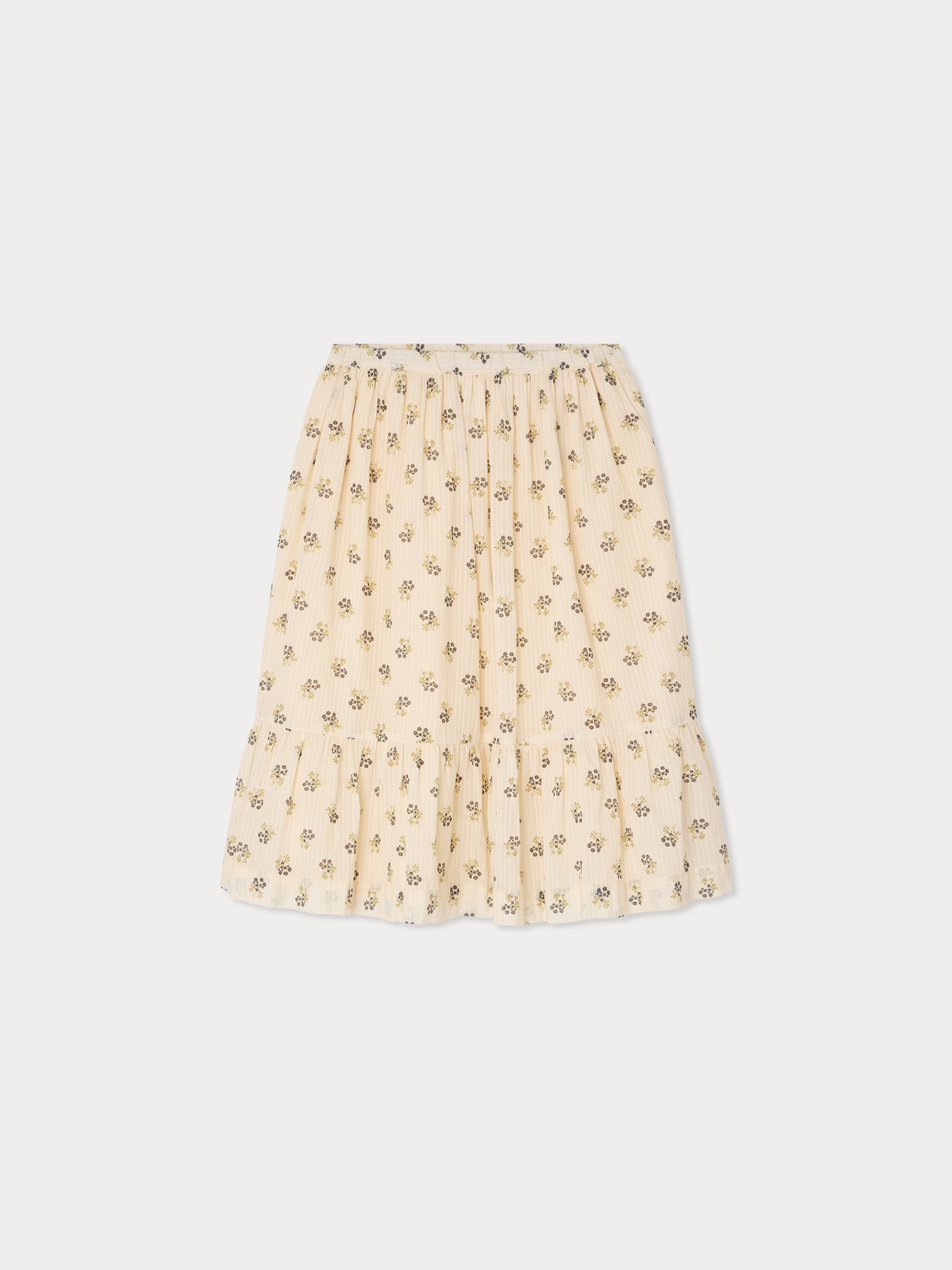 Farah skirt in organic dobby cotton voile