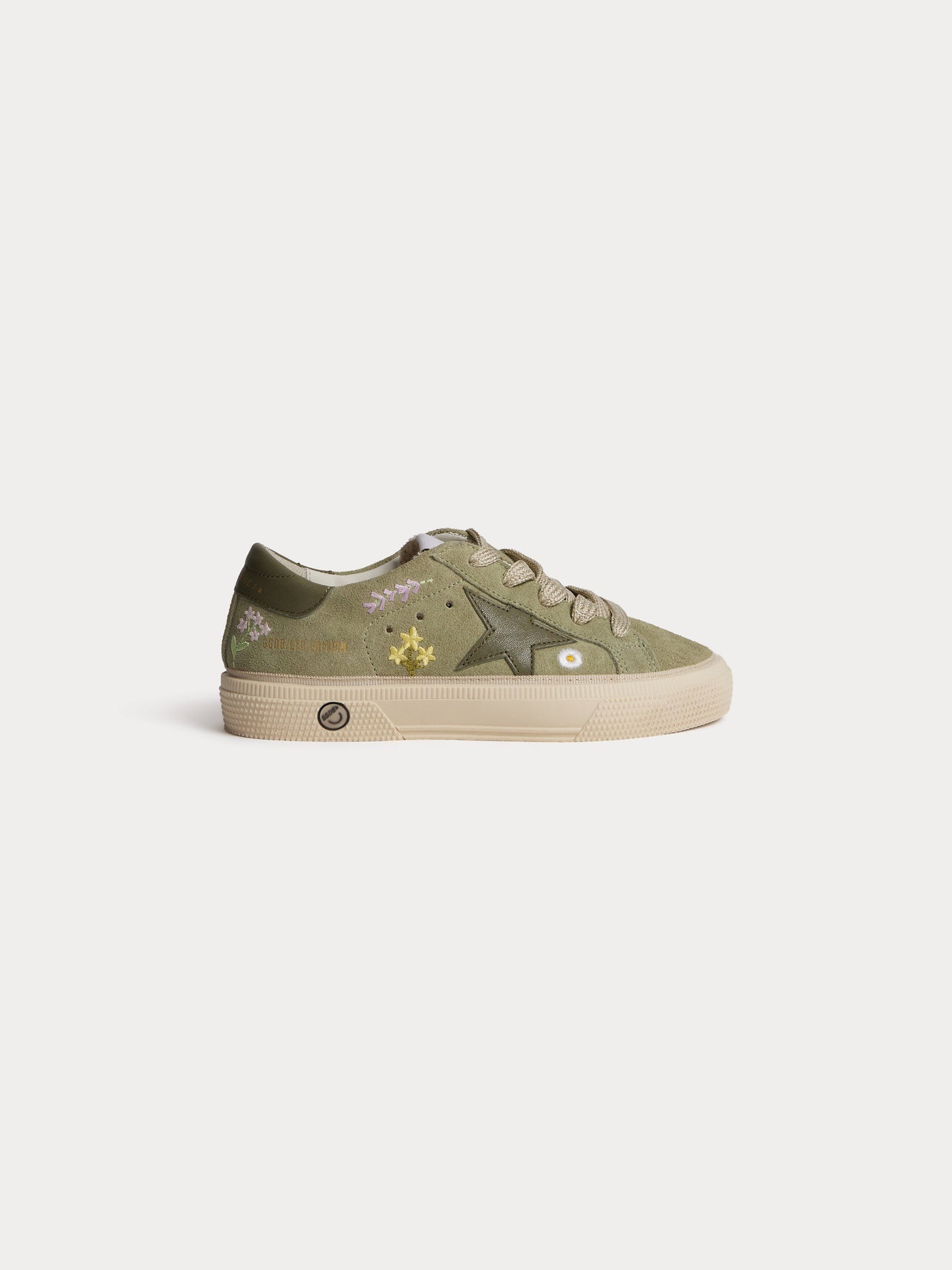 Bonpoint x Golden Goose children's Golstar green-grey sneakers