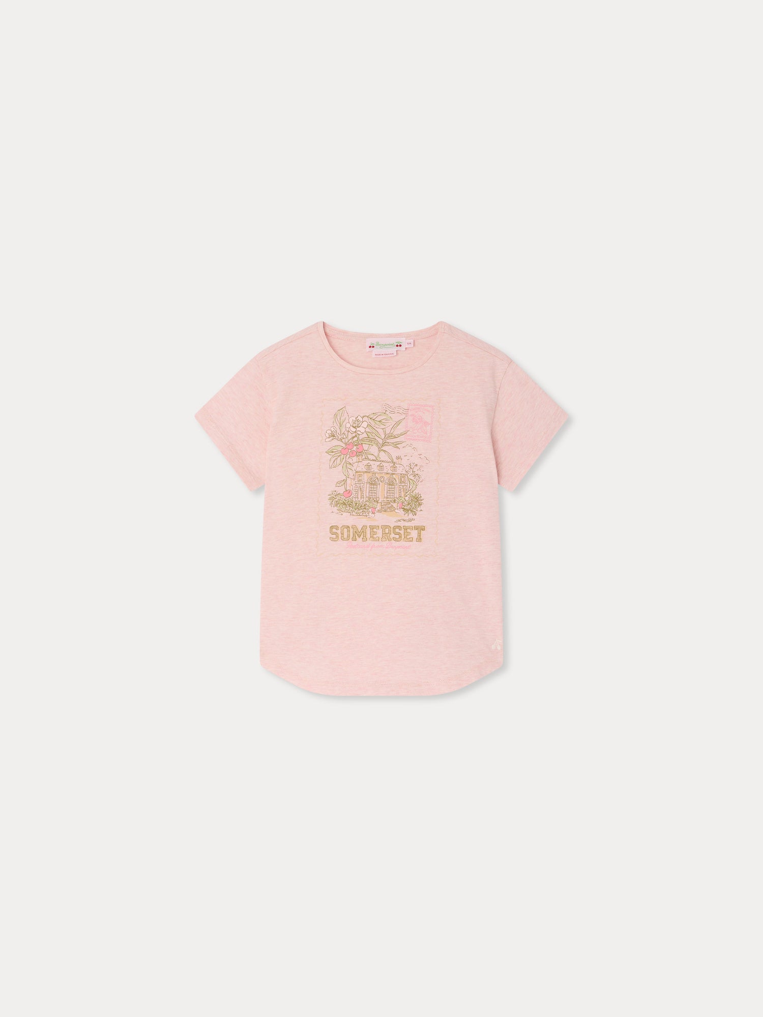 Aada Somerset print t-shirt in organic cotton • Bonpoint