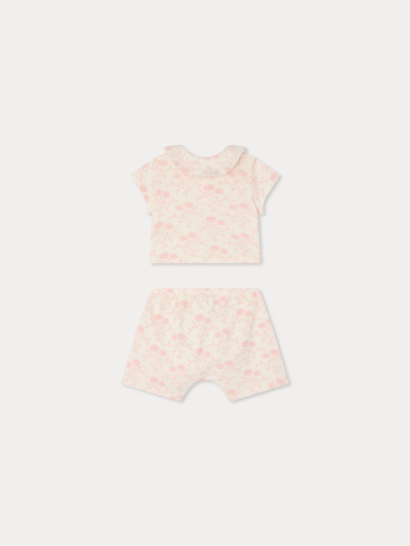 Laelia dandelion print set in organic cotton