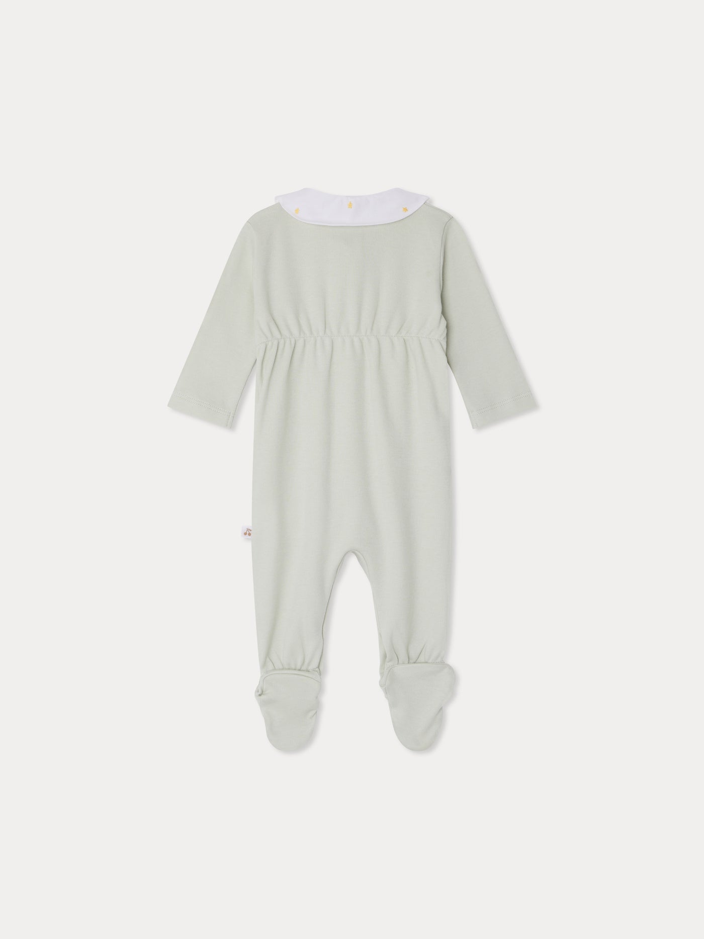Tilouan pajamas with hand-embroidered seagull in organic cotton
