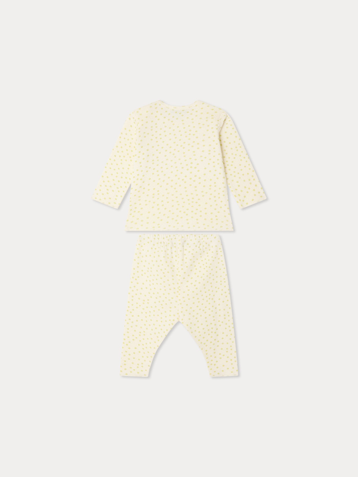 Timi polka dot set in organic cotton