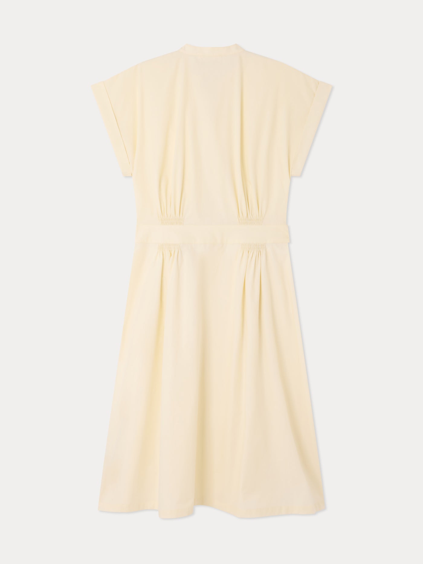 Lohelia smocked dress in organic cotton