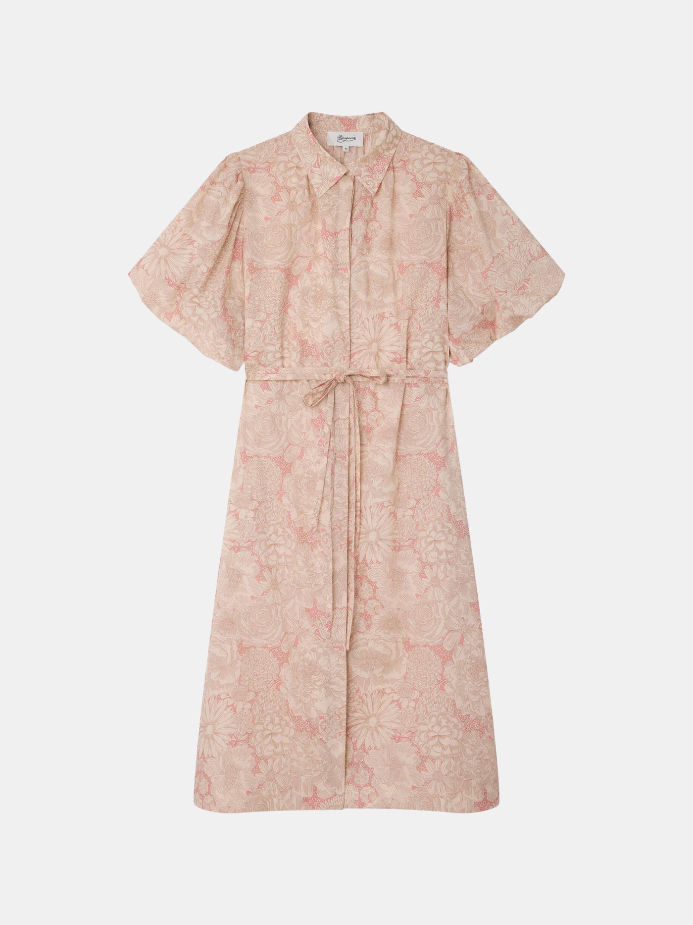 Leah dress with balloon sleeves in Liberty organic cotton fabric