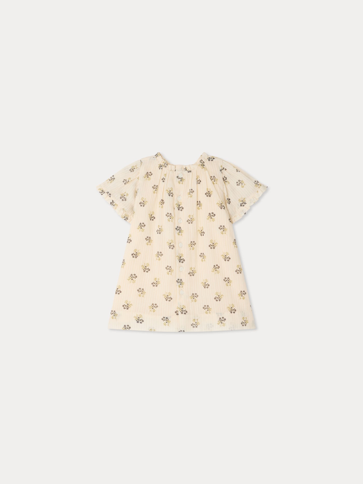 Lucie dress in organic dobby cotton