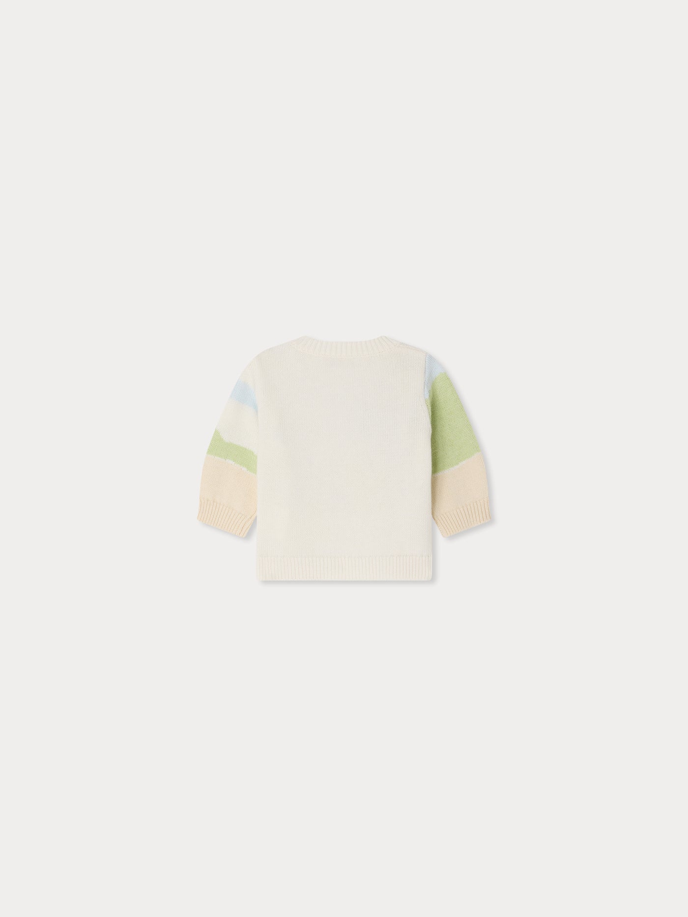 Almire hand-embroidered chick sweater in organic cotton