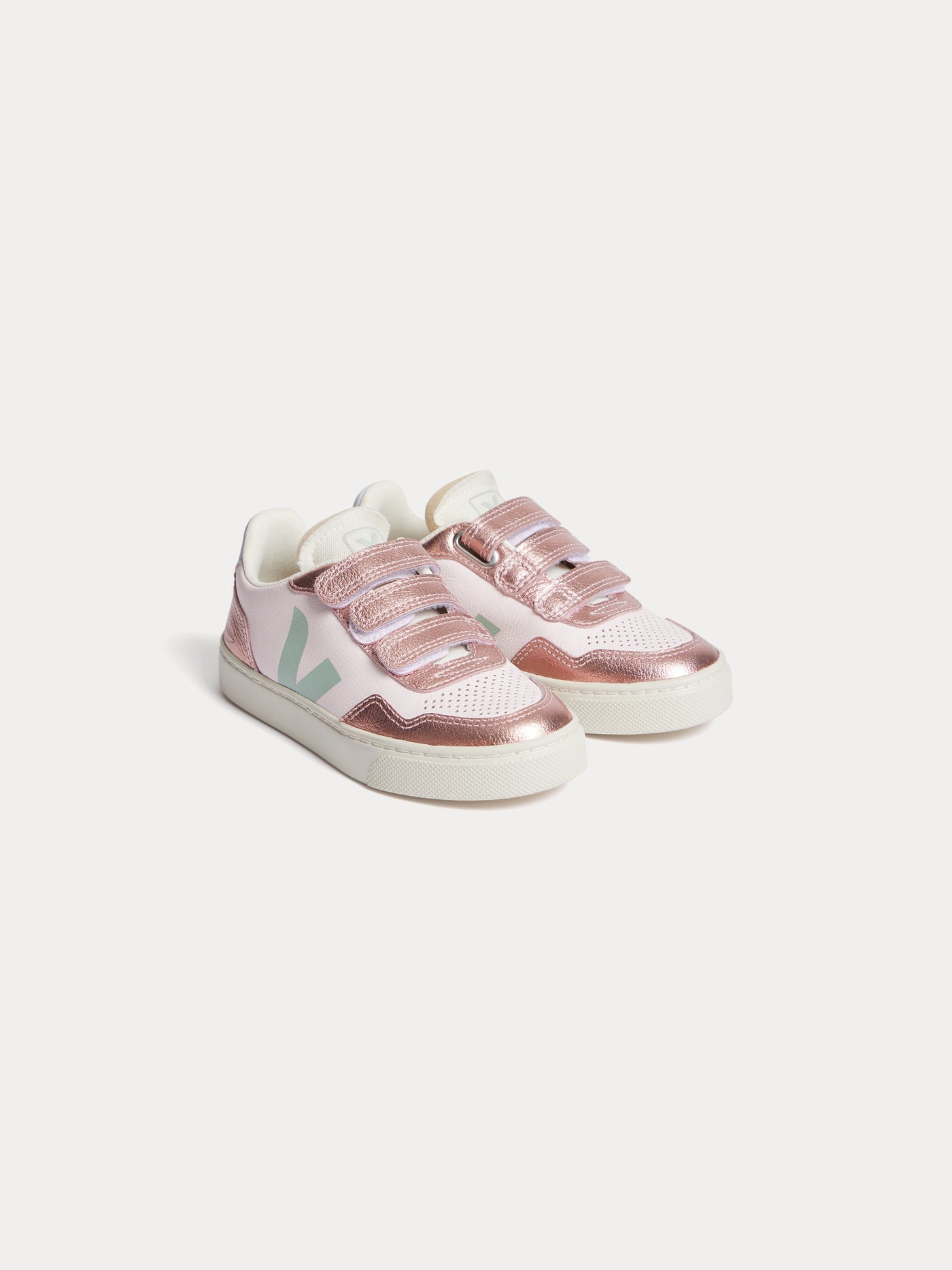 Bonpoint x Veja pink Baby V90 Sneakers