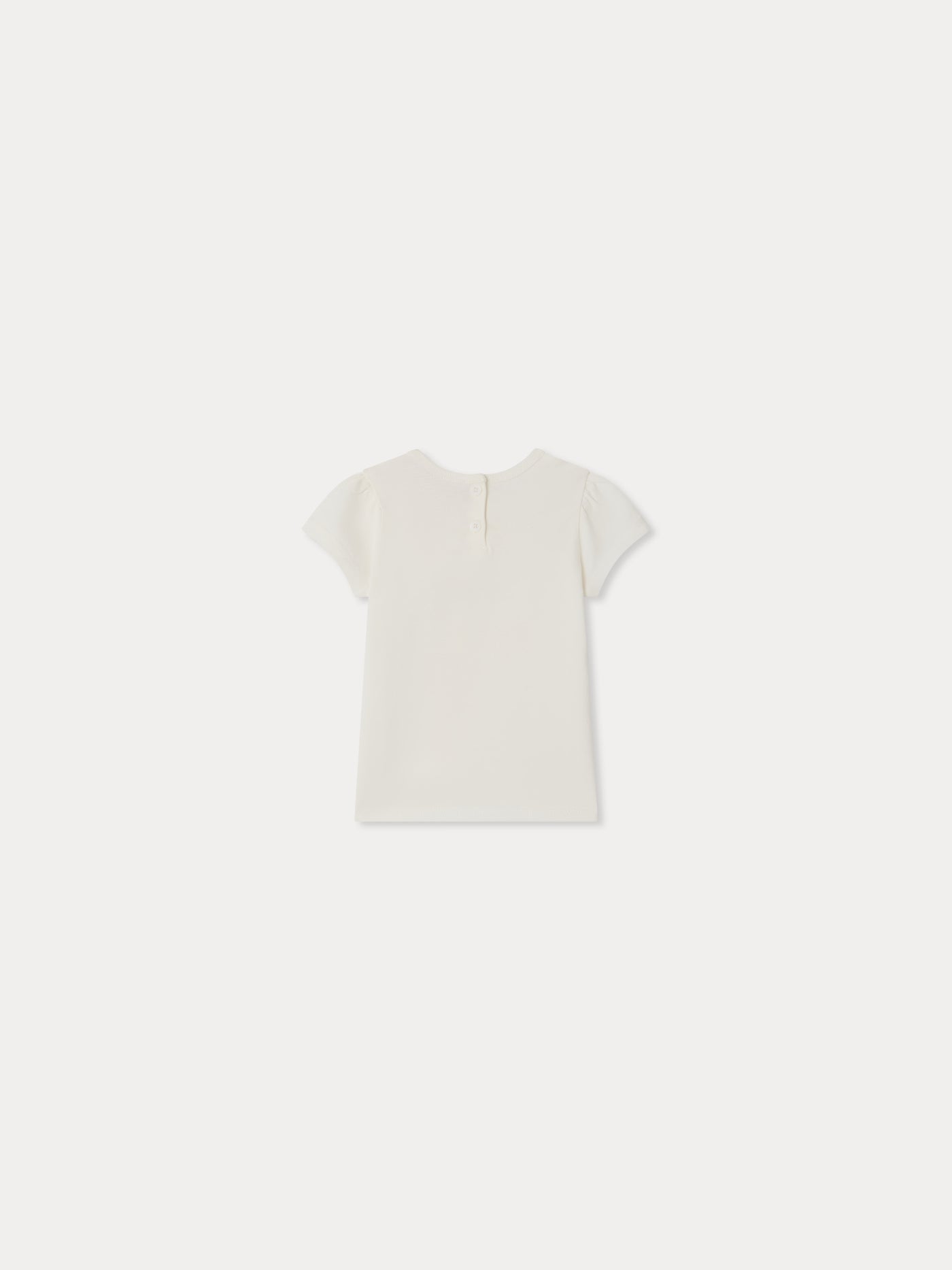 Cira printed and embroidered t-shirt in organic cotton
