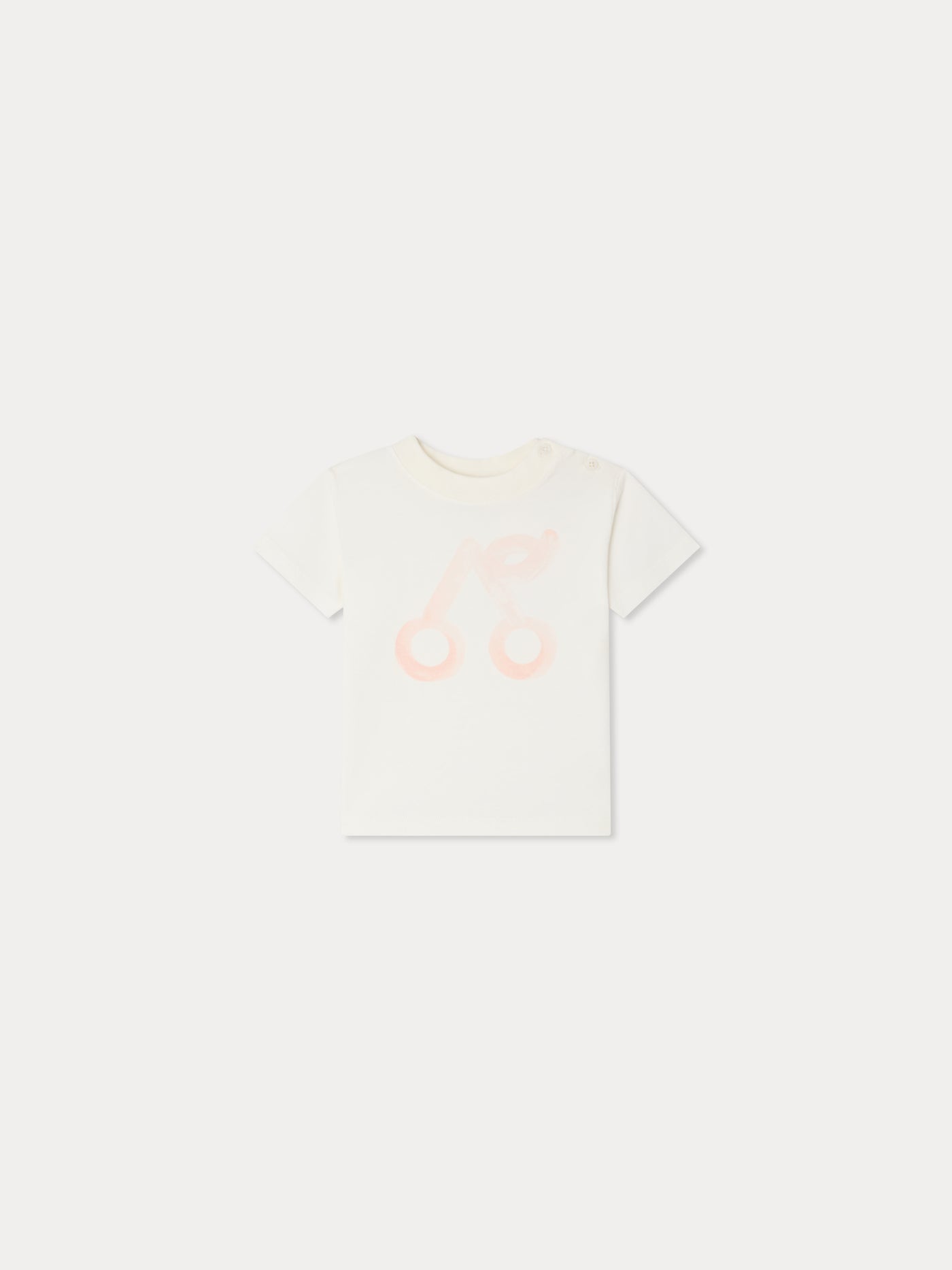 Cai cherry print t-shirt in organic cotton