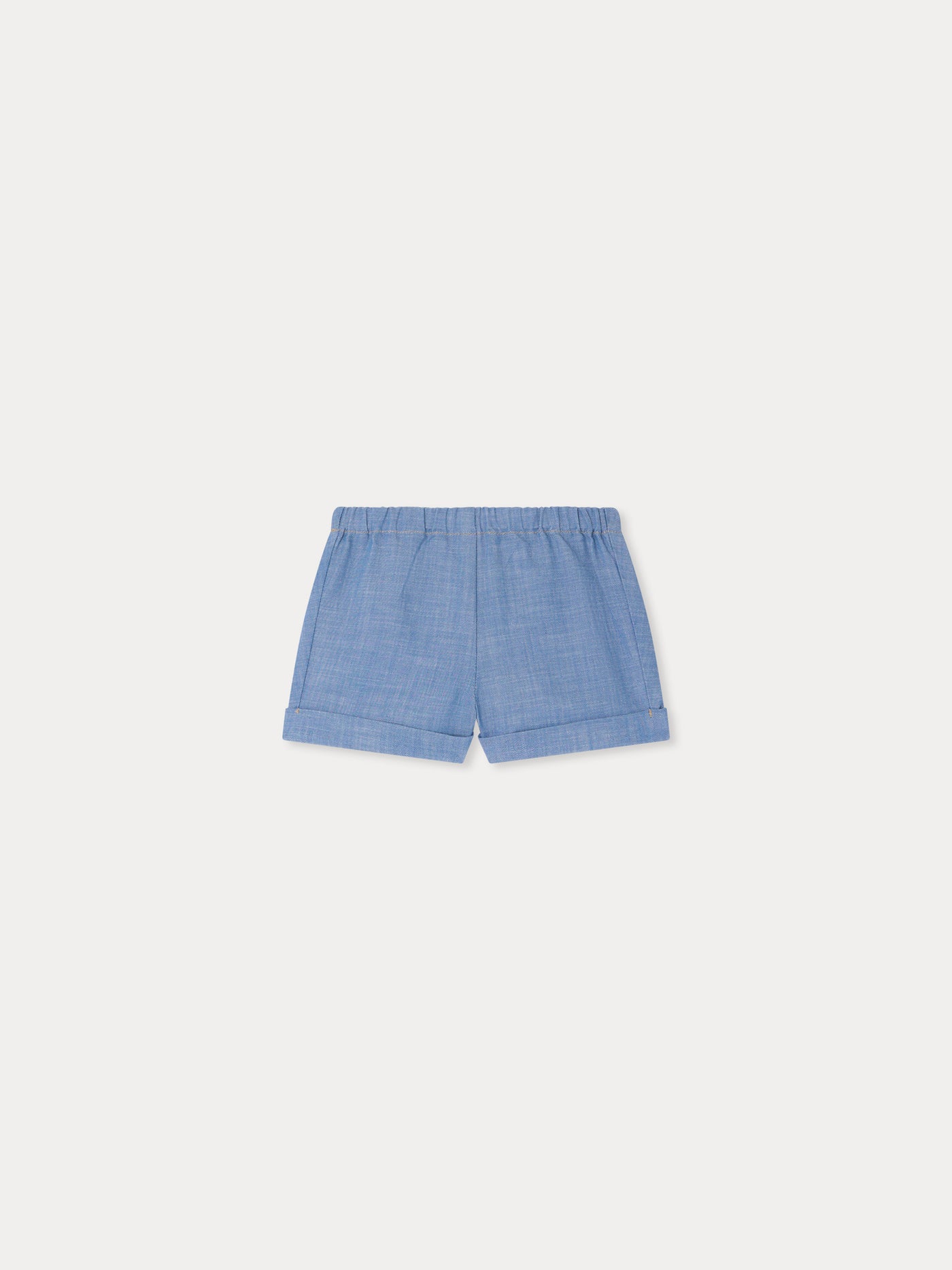 Ecady blue shorts in organic cotton