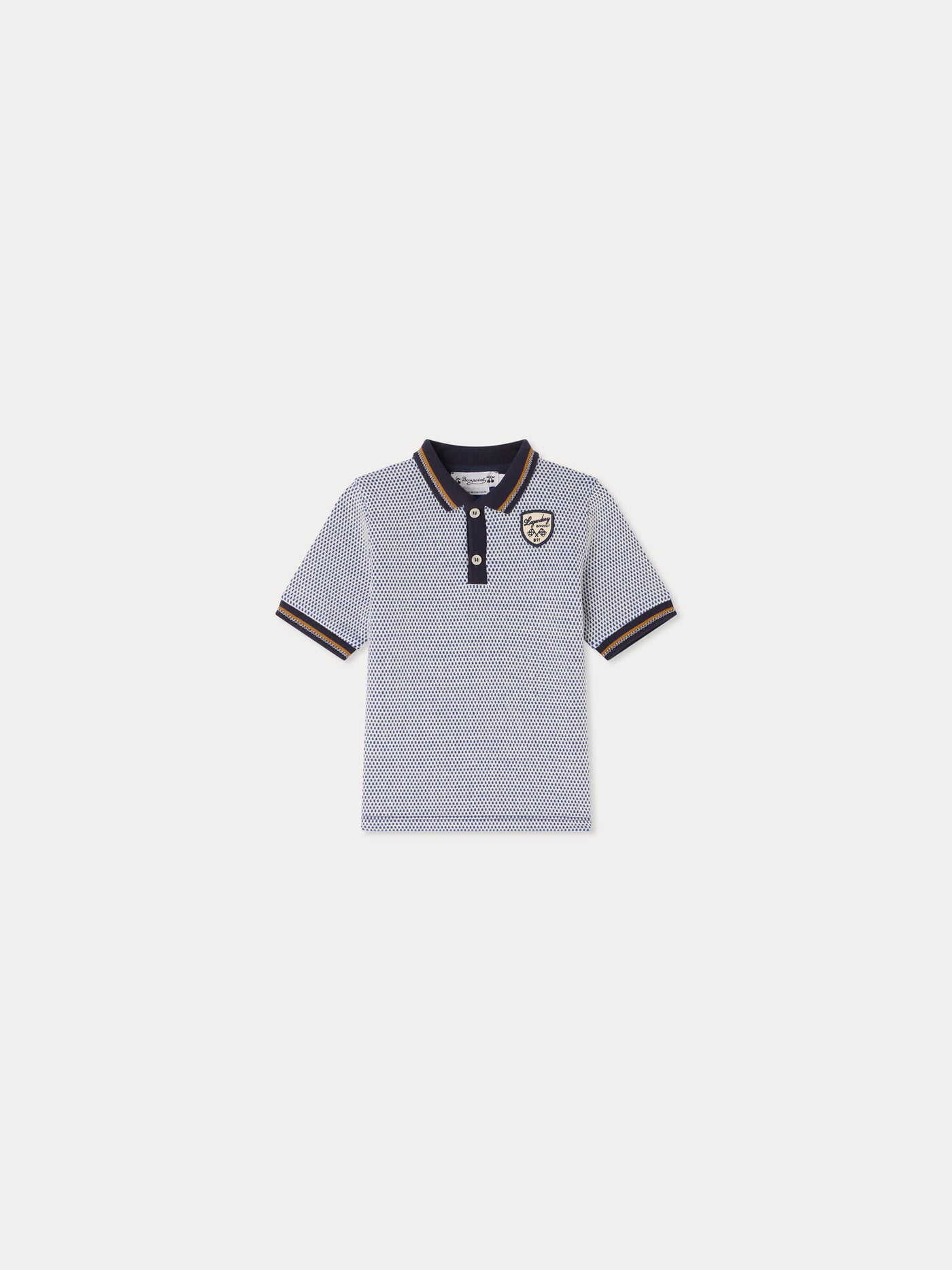 Bonpoint x Porsche Finn polo shirt in organic cotton