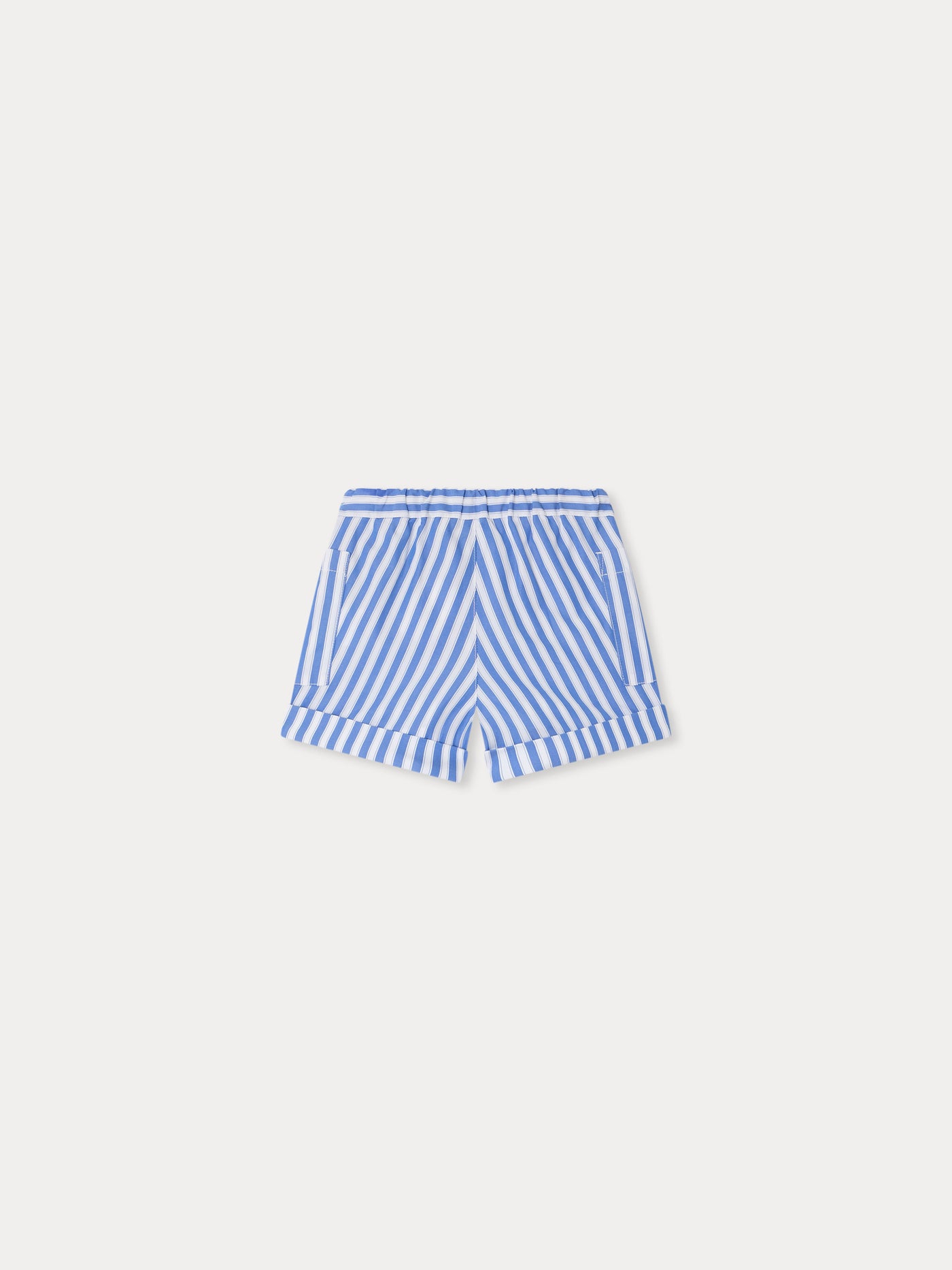 Bonpoint x Maison Kitsuné Nateo embroidered shorts in organic cotton
