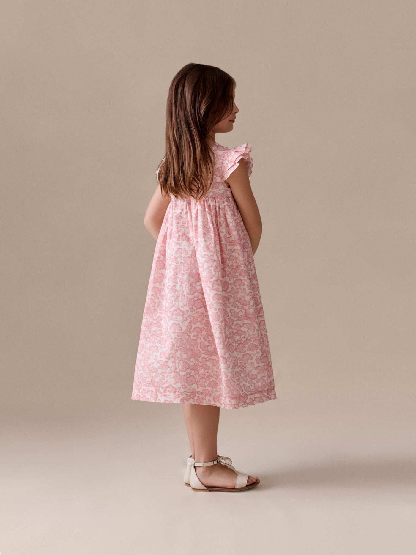 Bonpoint - Galantine dress in organic cotton voile - Pink Bonpoint - Galantine dress in organic cotton voile - Pink