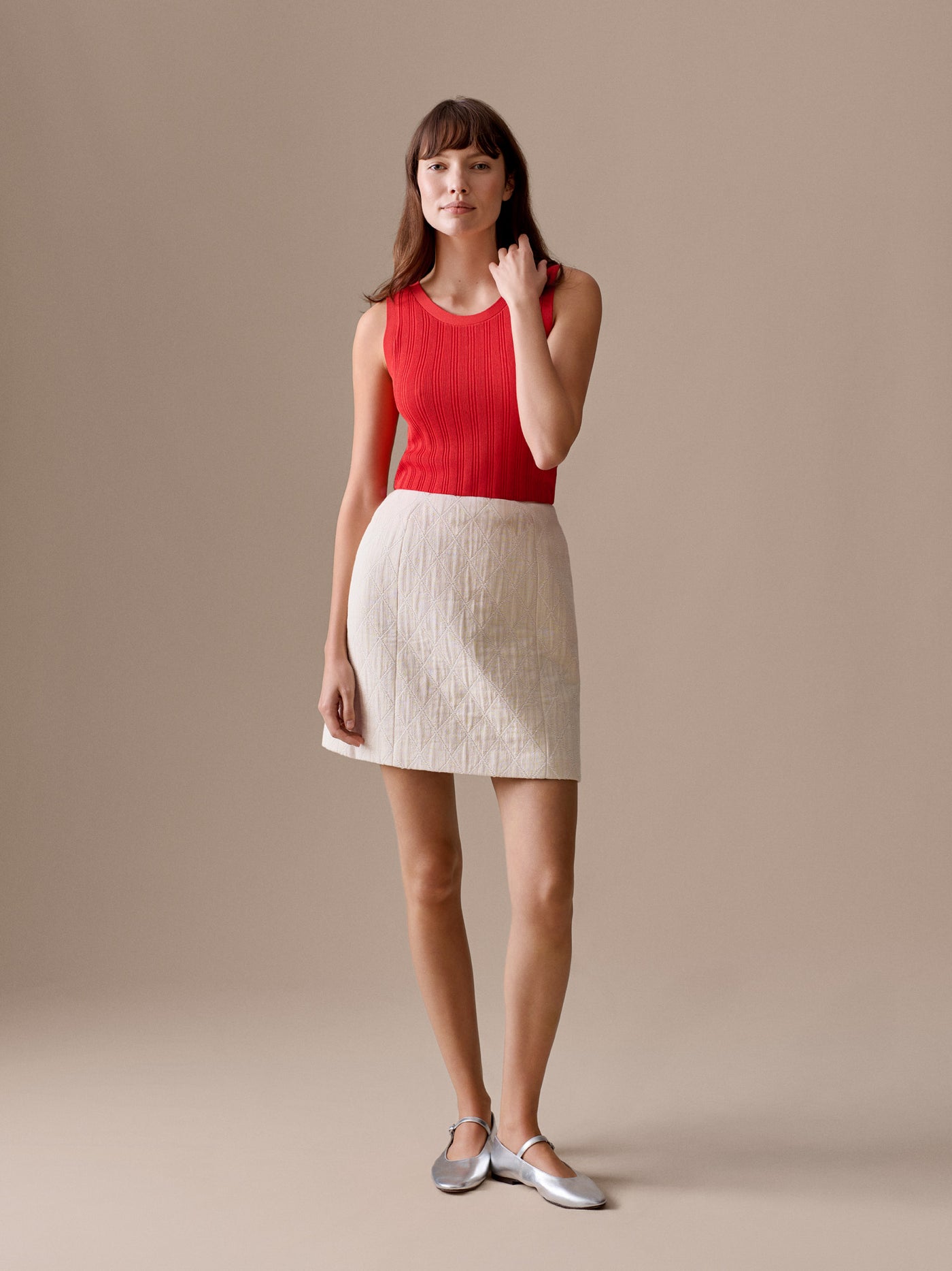 Jyl sleeveless lightweight sweater