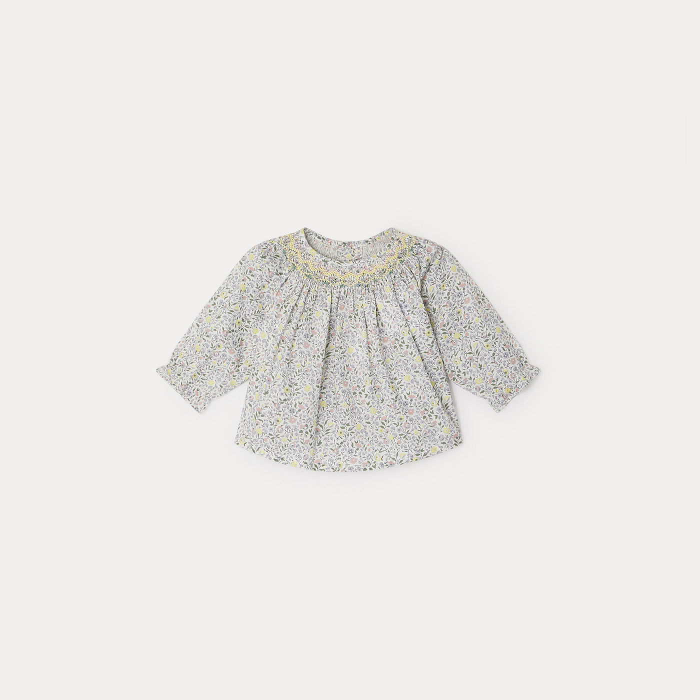 Bonpoint floral baby blouse