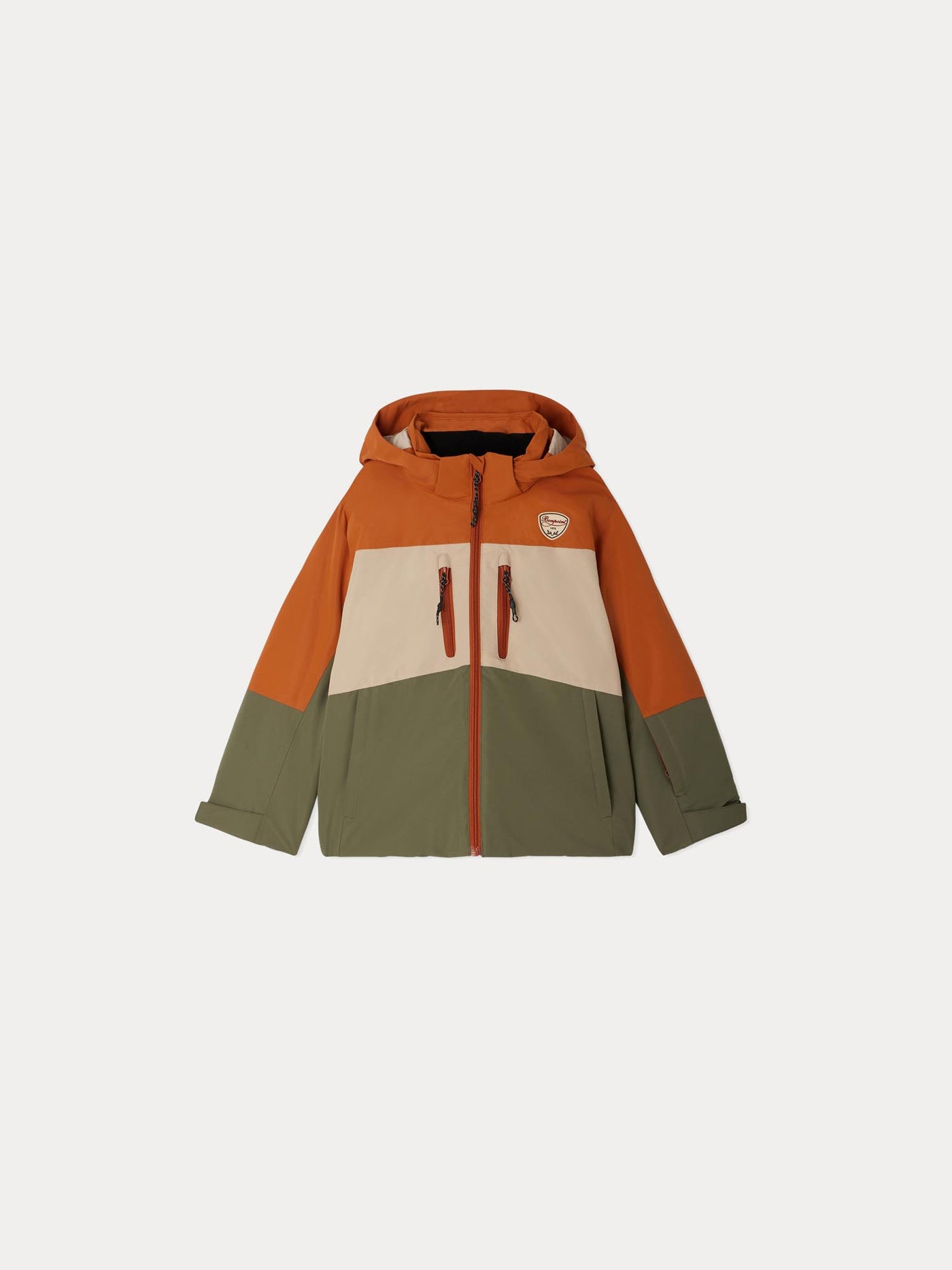 Domus two-toned ski parka