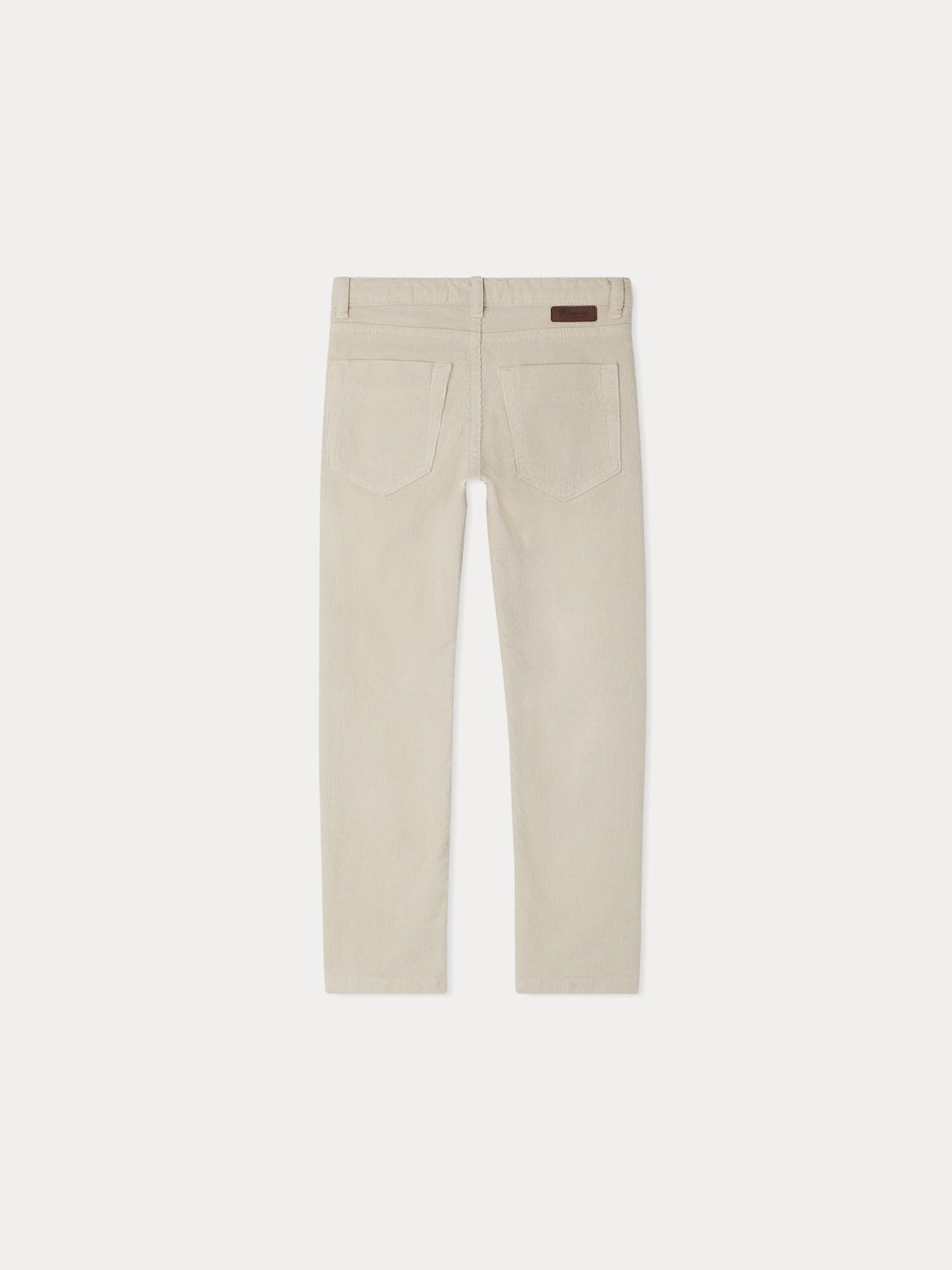 Dewey white corduroy pants