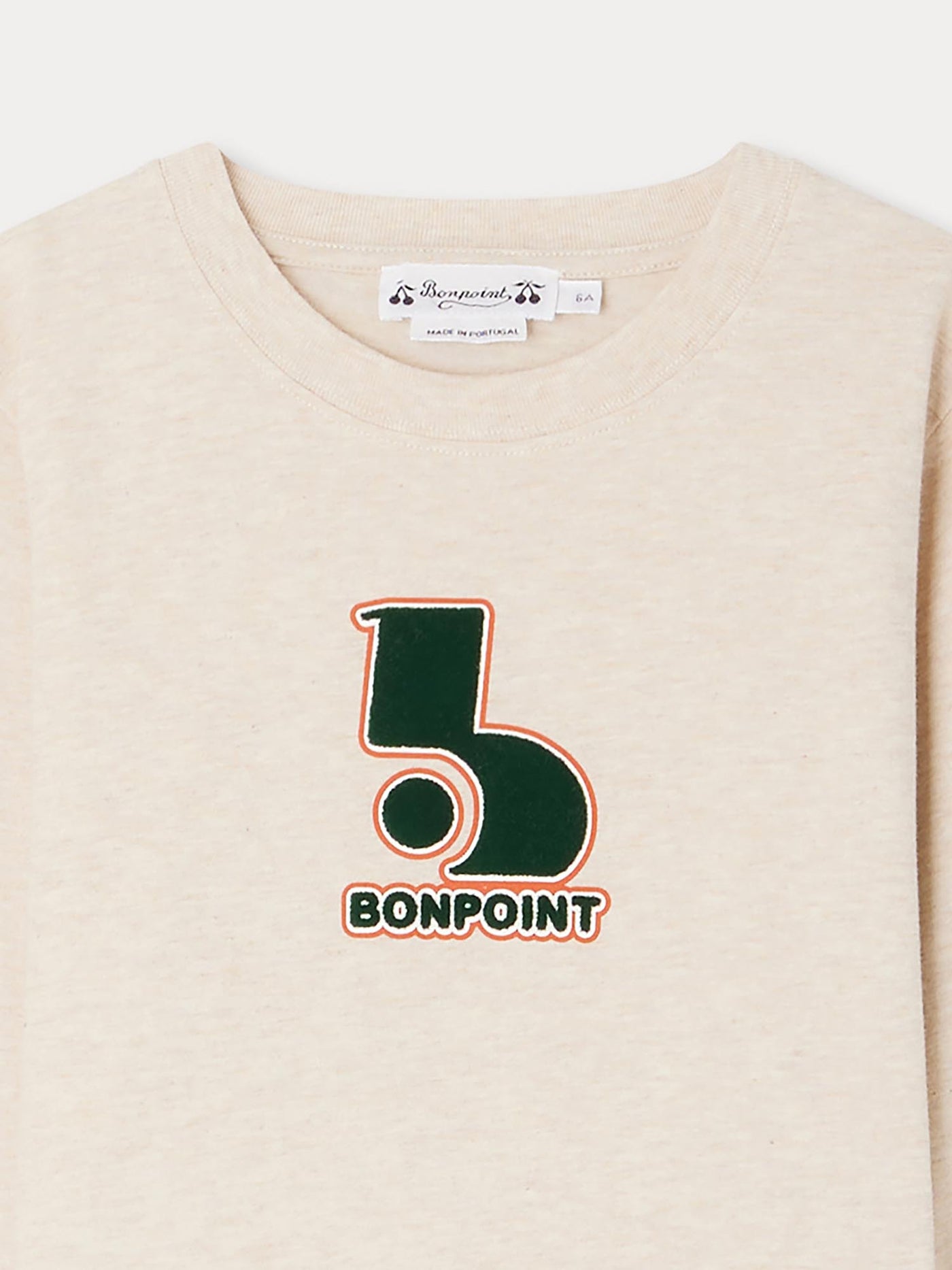 Tadda T-shirt with embroidered Bonpoint logo