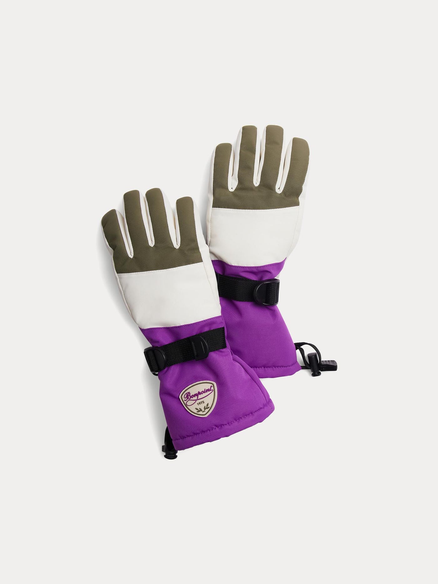 Didi purple ski gloves