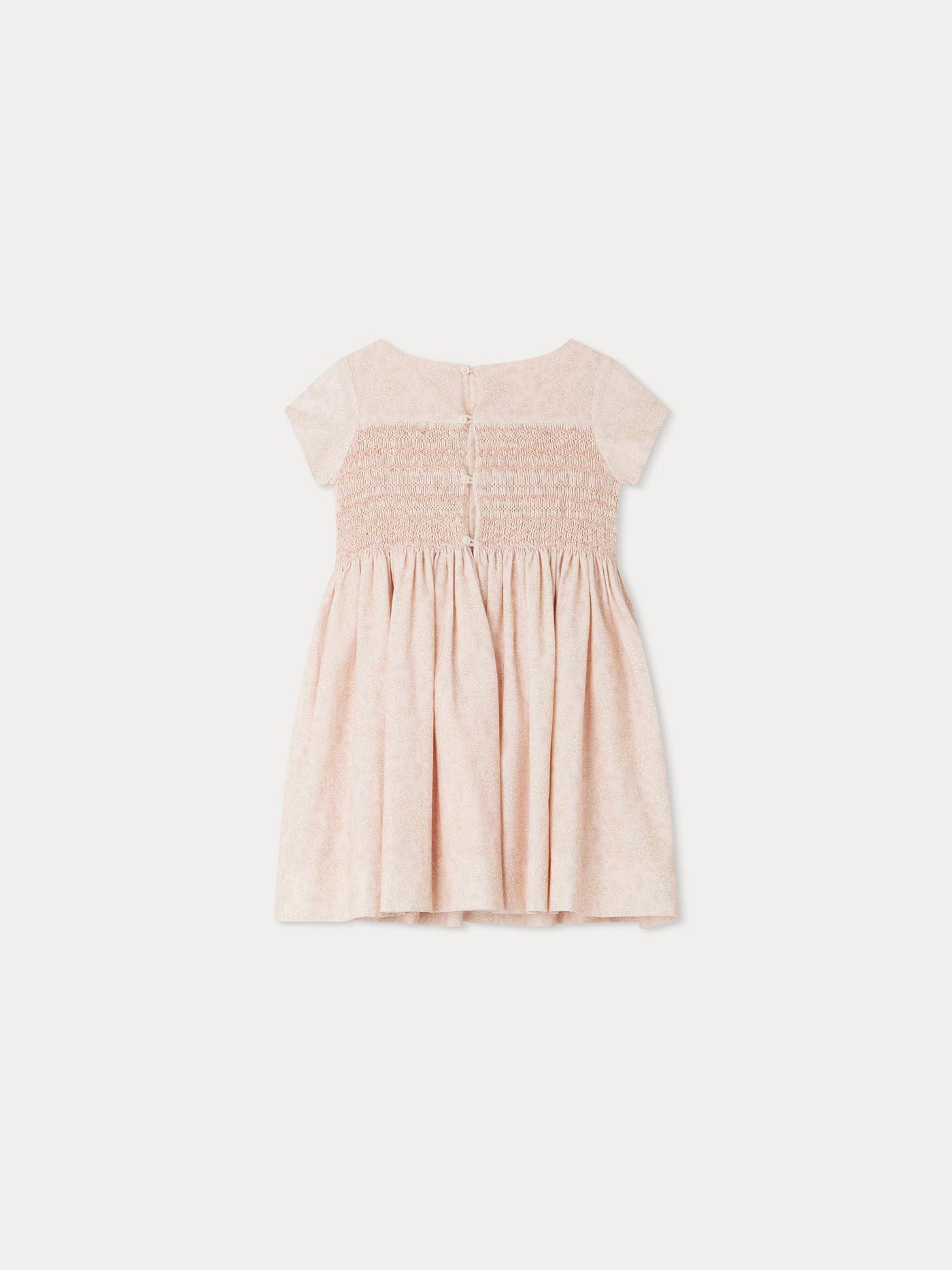 Duchesse dress in velvet Liberty fabric