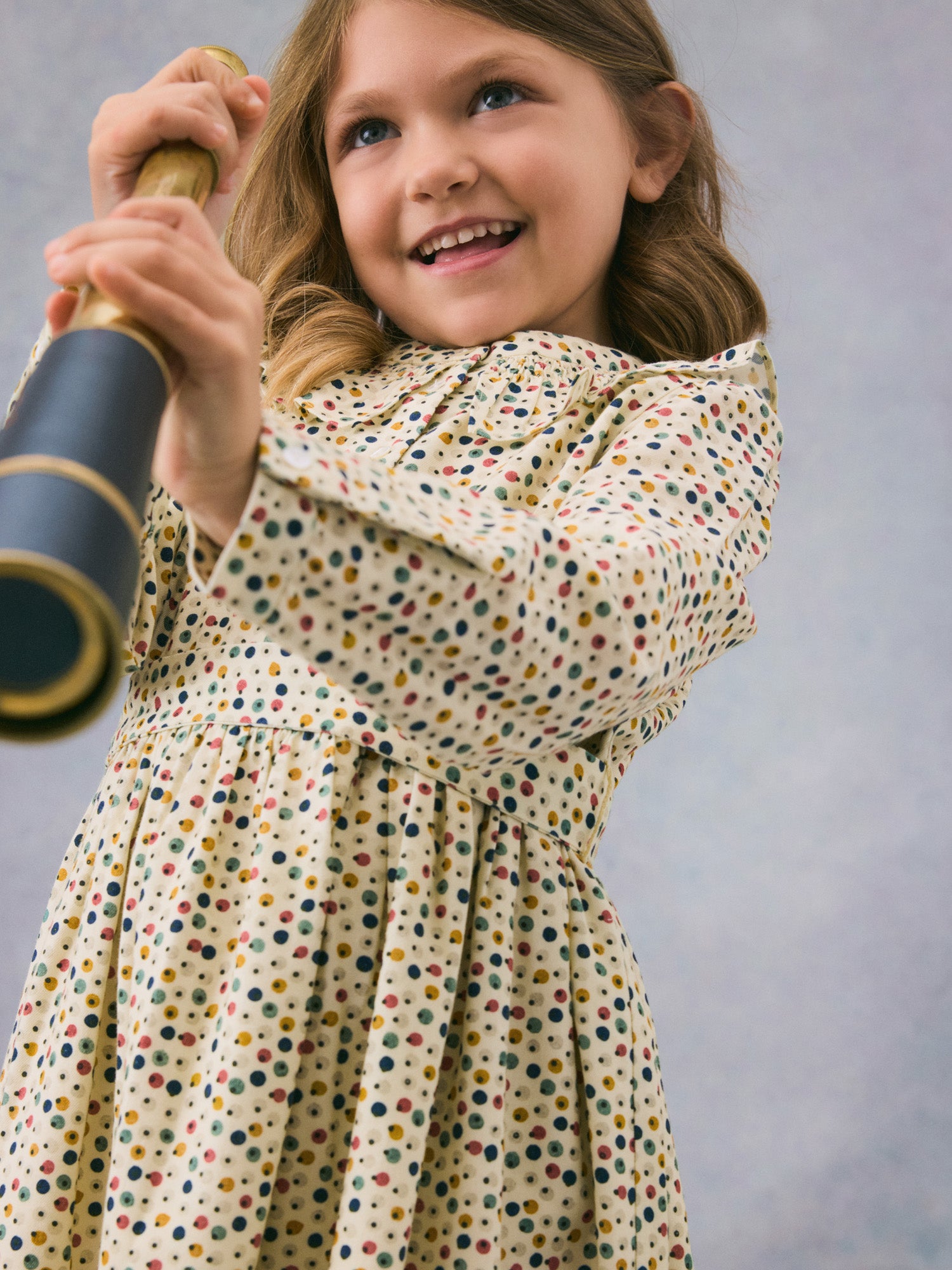 BONPOINT Kids' offers Lila Striped Cotton Dress In Multicoloured sz 8 $170 Blue Pink