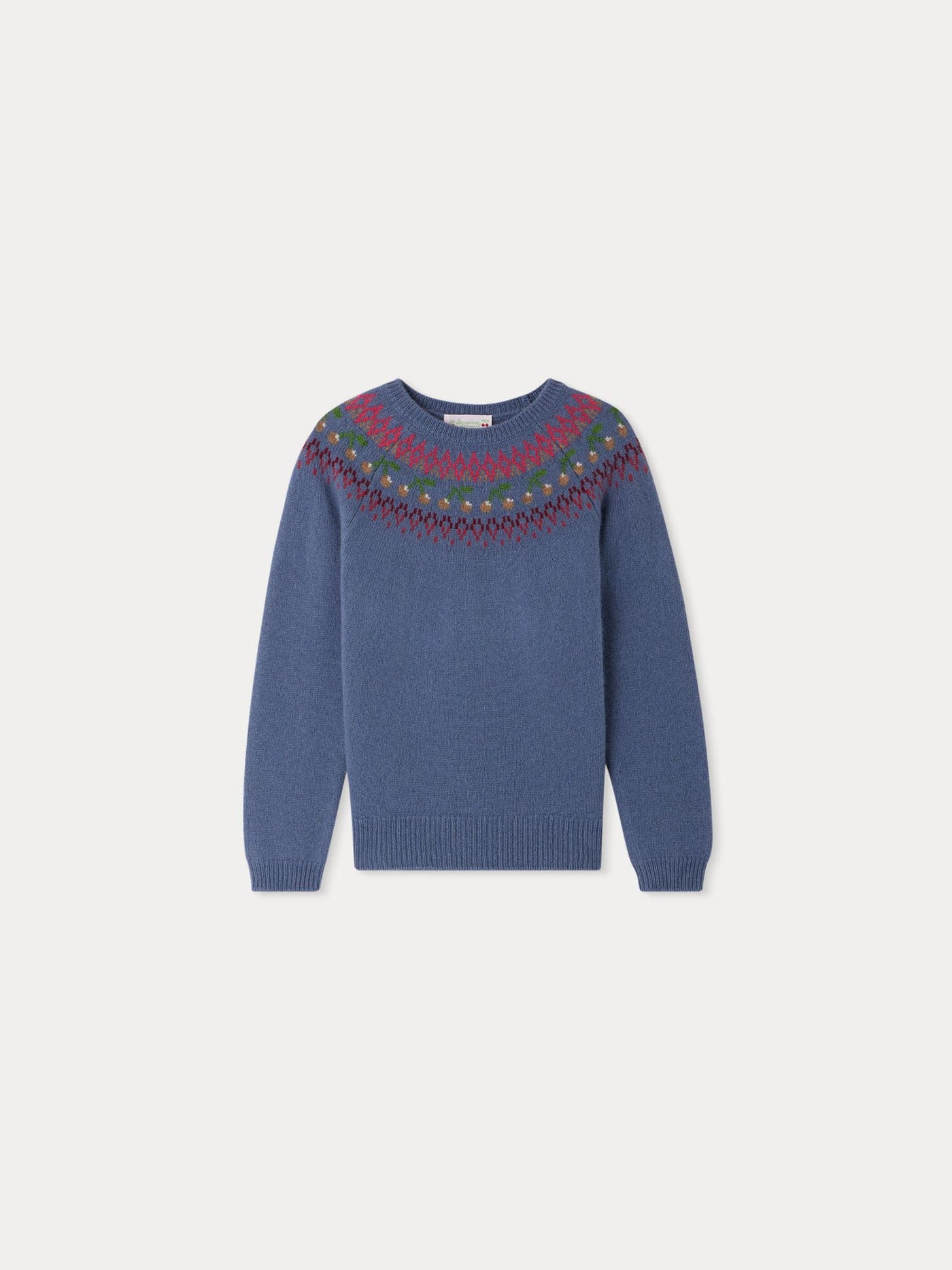 Génièvre light blue wool sweater