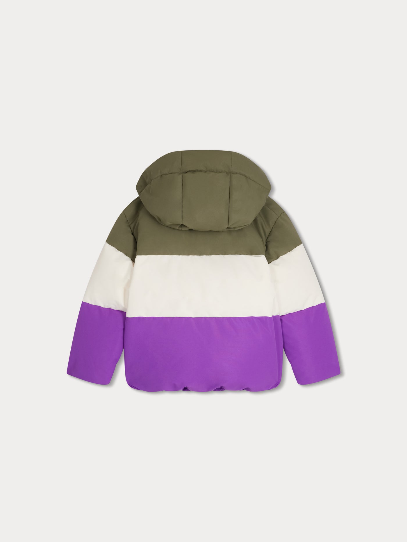 Deyna two-tone ski down jacket