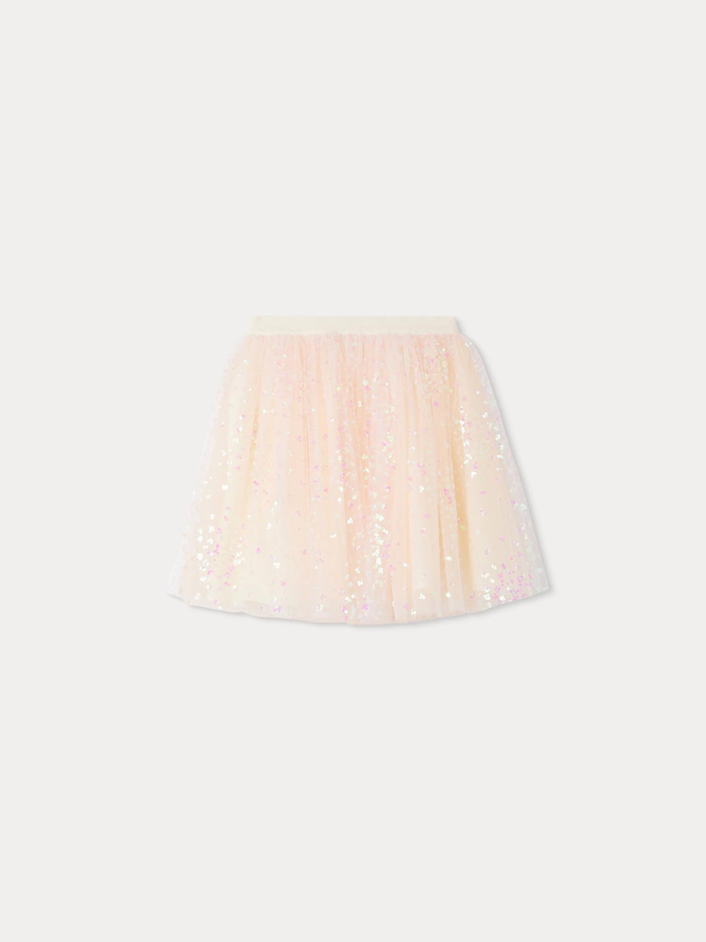 Pois sequined tulle skirt