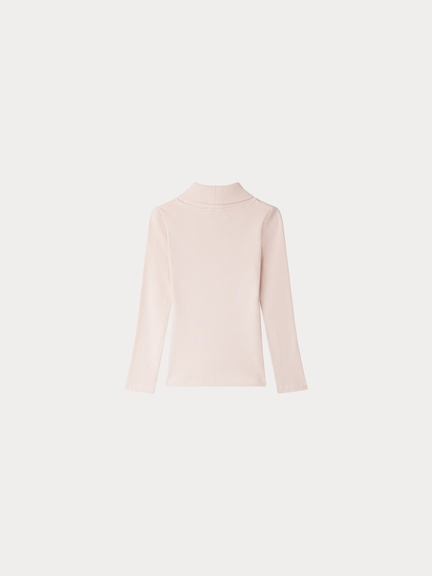 Light pink Tahiti turtleneck t-shirt